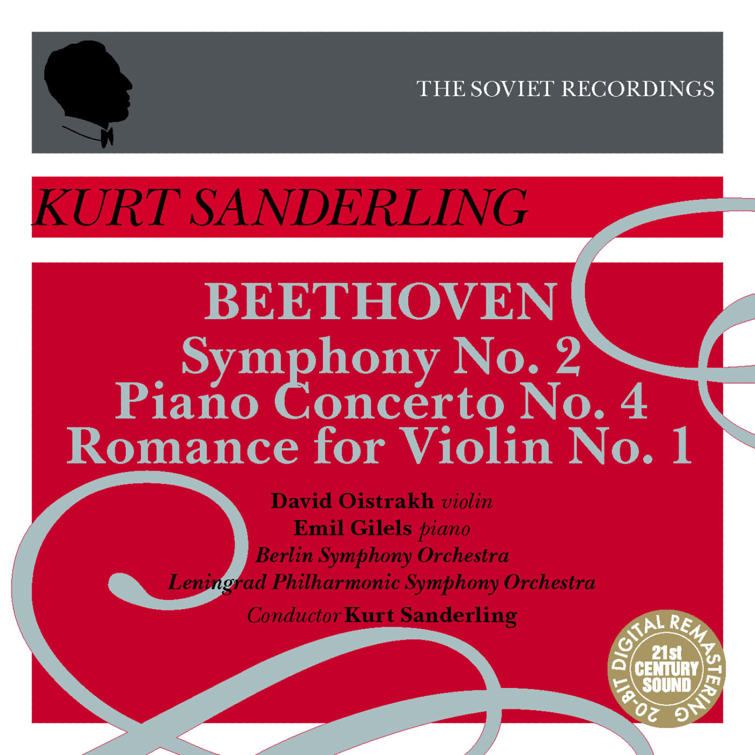 Релиз Kurt Sanderling - The Soviet Recordings: Emil Gilels, David Oistrakh - Beethoven