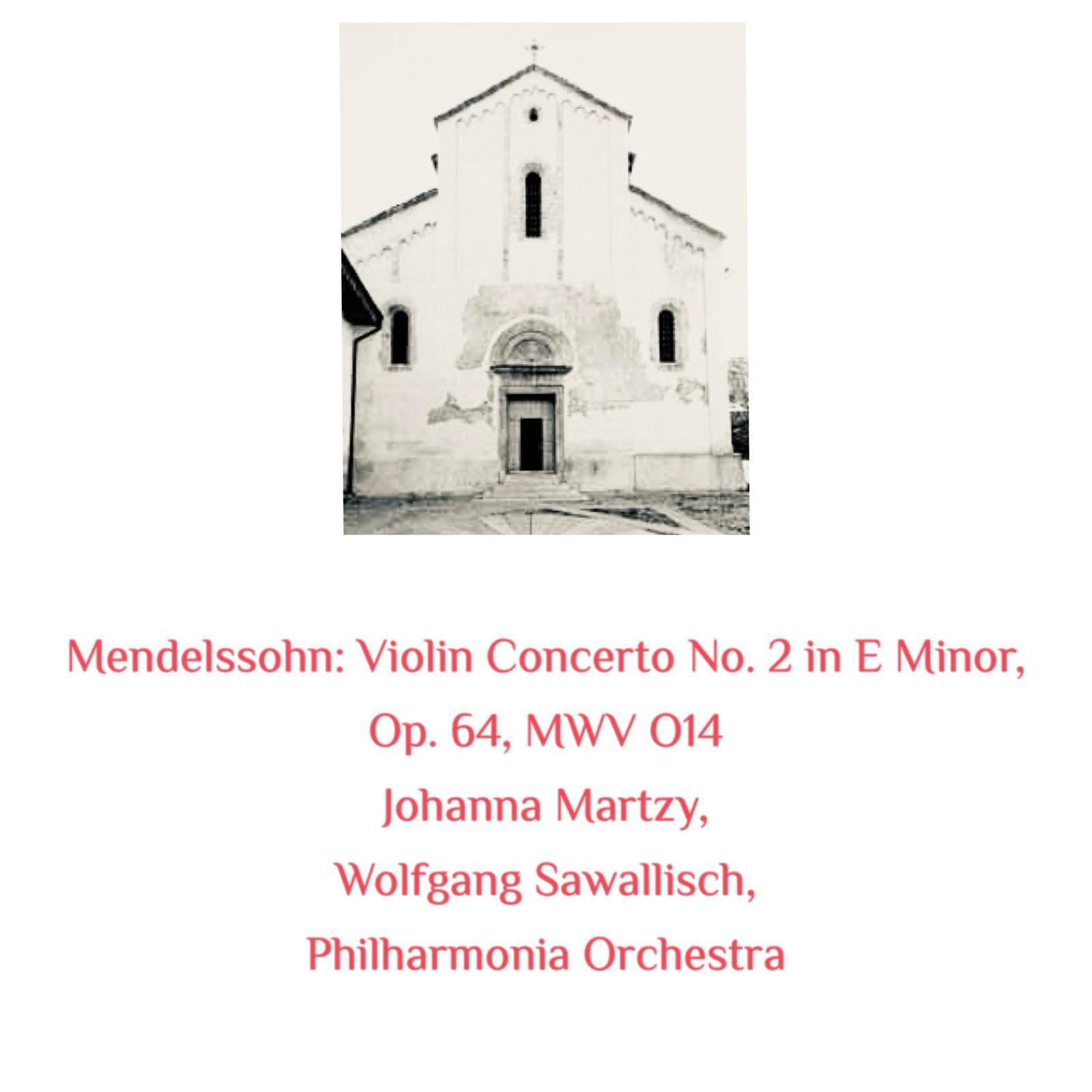 Релиз Mendelssohn: Violin Concerto No. 2 in E Minor, Op. 64, MWV O14