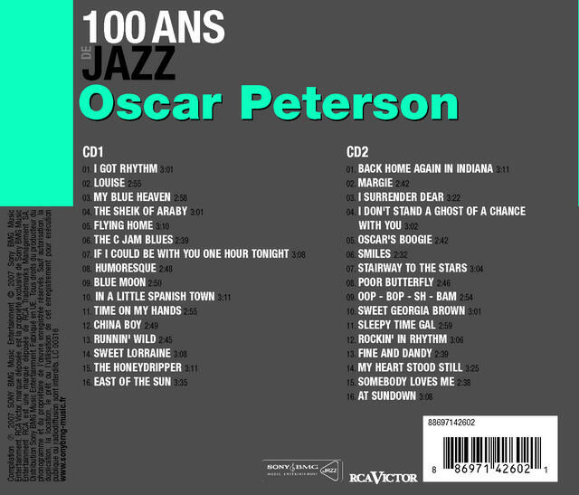 Релиз 100 ans de jazz