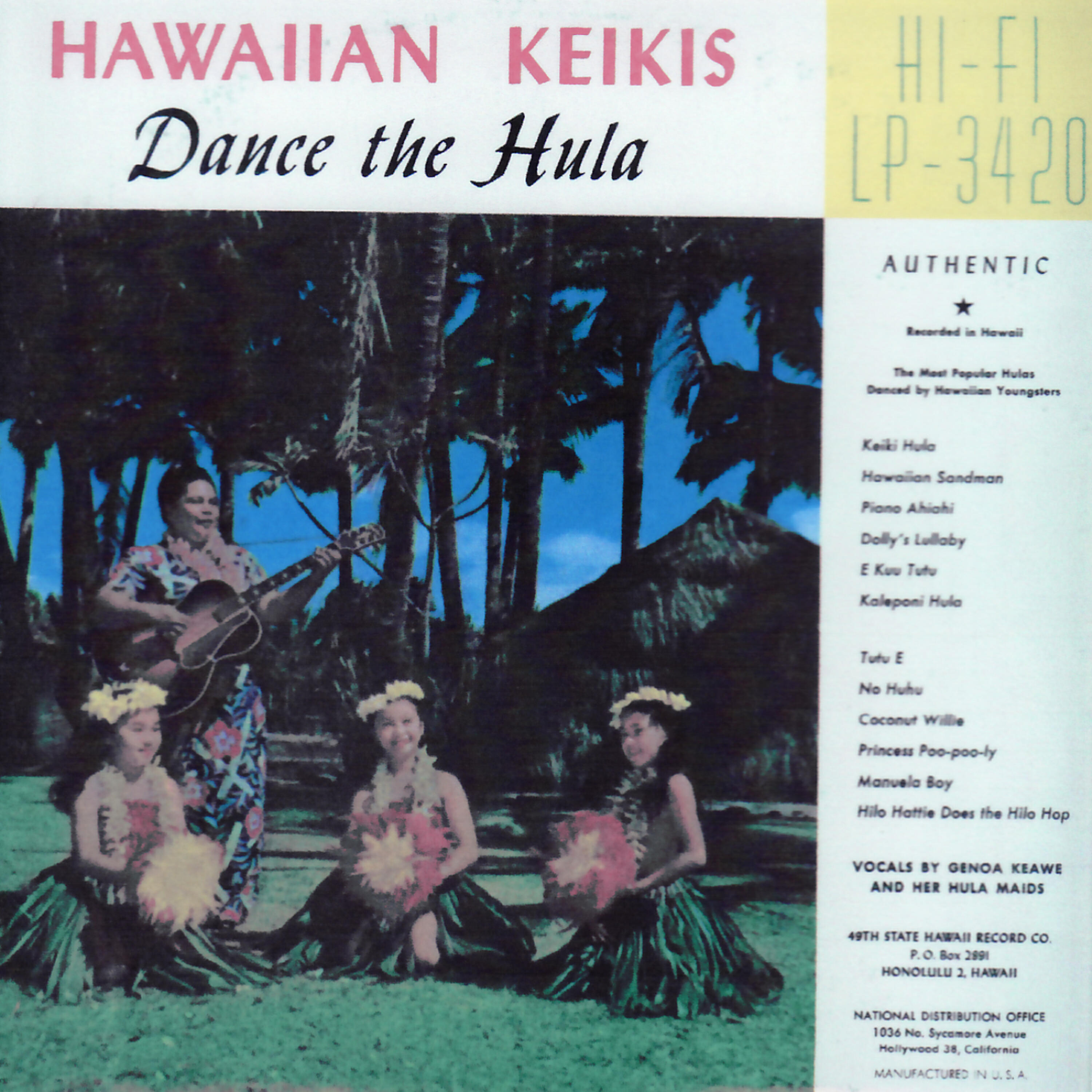 Релиз Hawaiian Keikis Dance the Hula