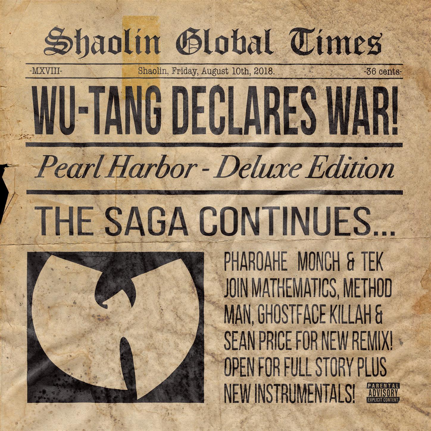 Релиз Pearl Harbor (REMIX) [feat. Mathematics, Method Man, Ghostface Killah, Sean Price, Pharoahe Monch and Tek]