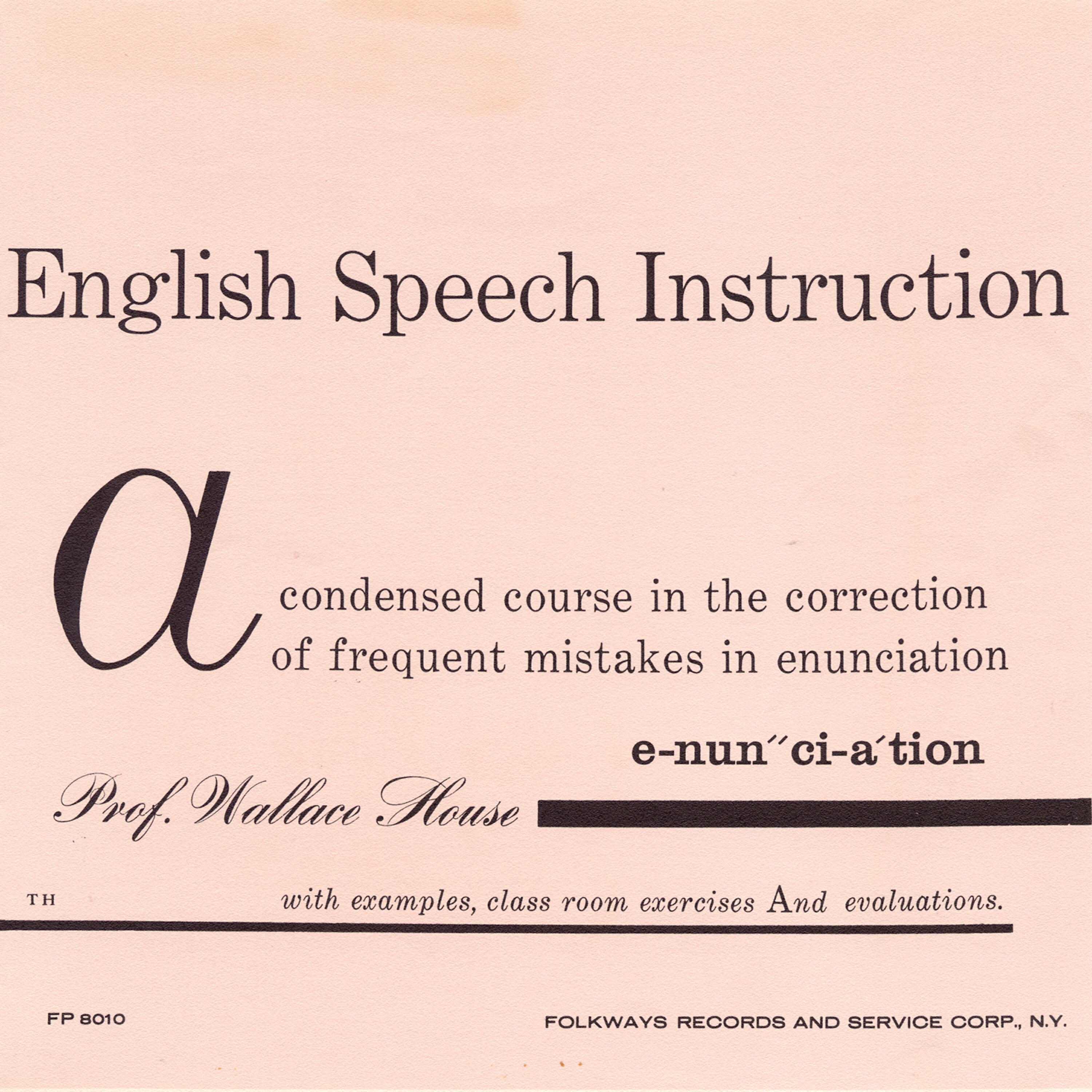 Релиз Sounds of Spoken English: English Speech Instruction