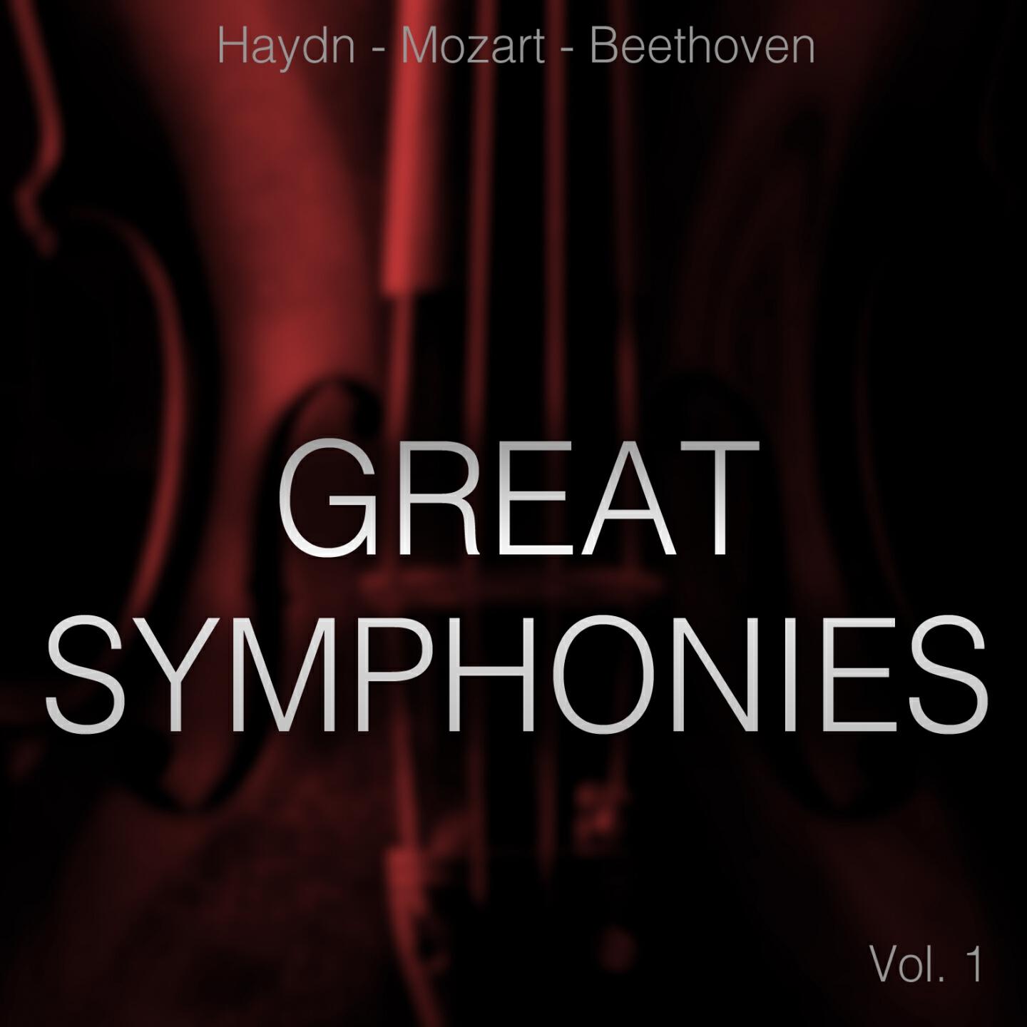 Постер альбома Great Symphonies, Vol. 1