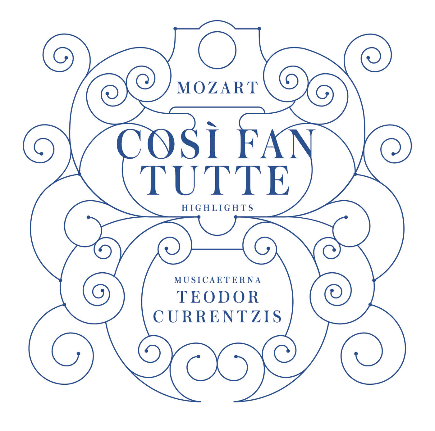 Постер альбома Mozart: Così fan tutte (Highlights)
