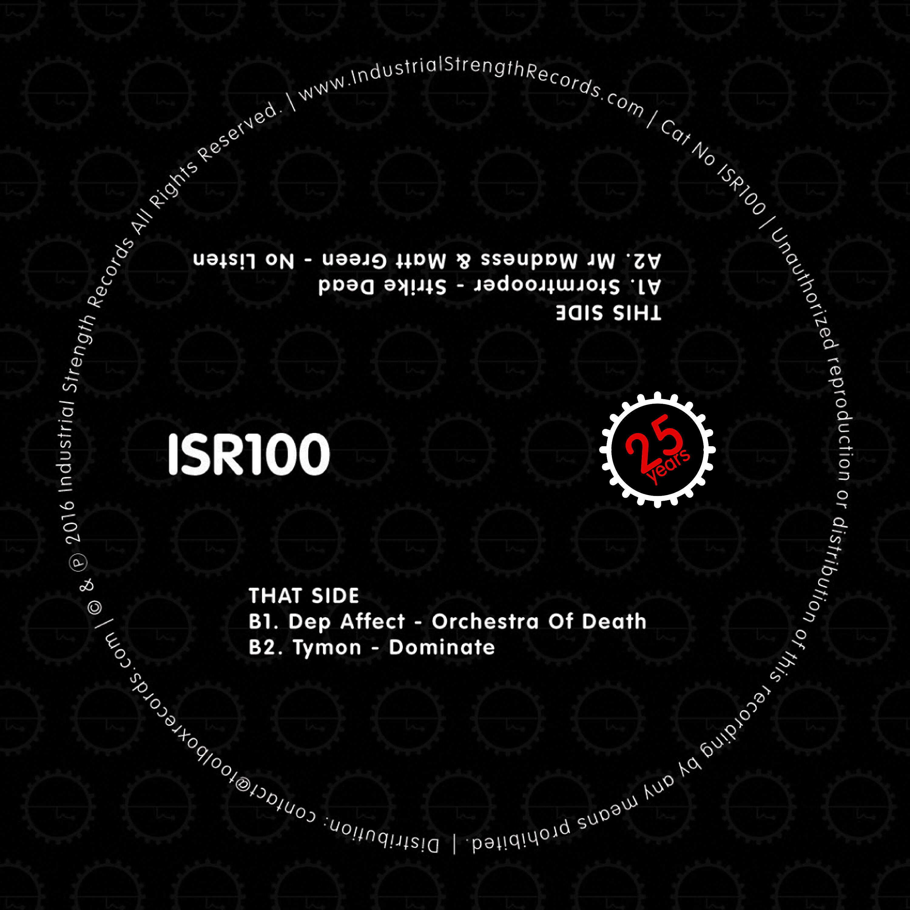 Релиз Industrial Strength 100