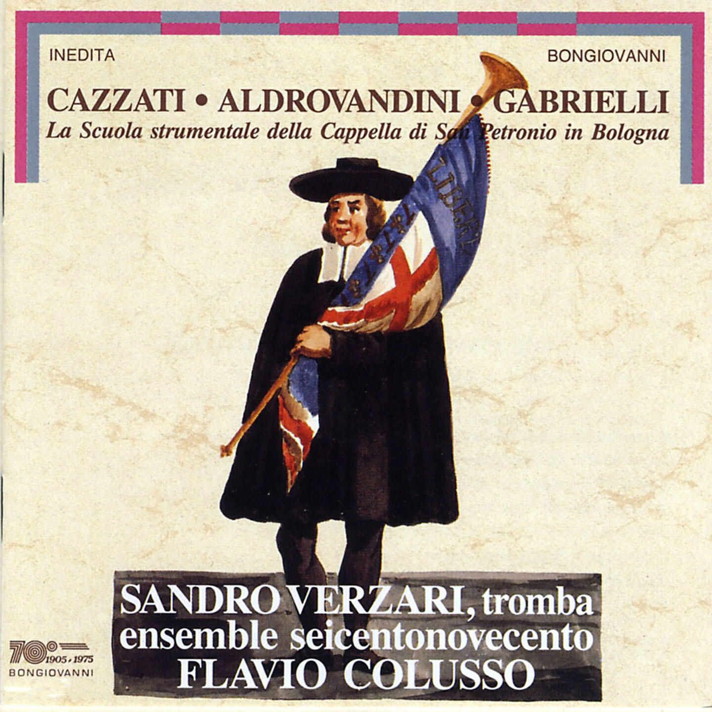 Релиз La scuola strumentale della cappella di San Petronio in Bologna