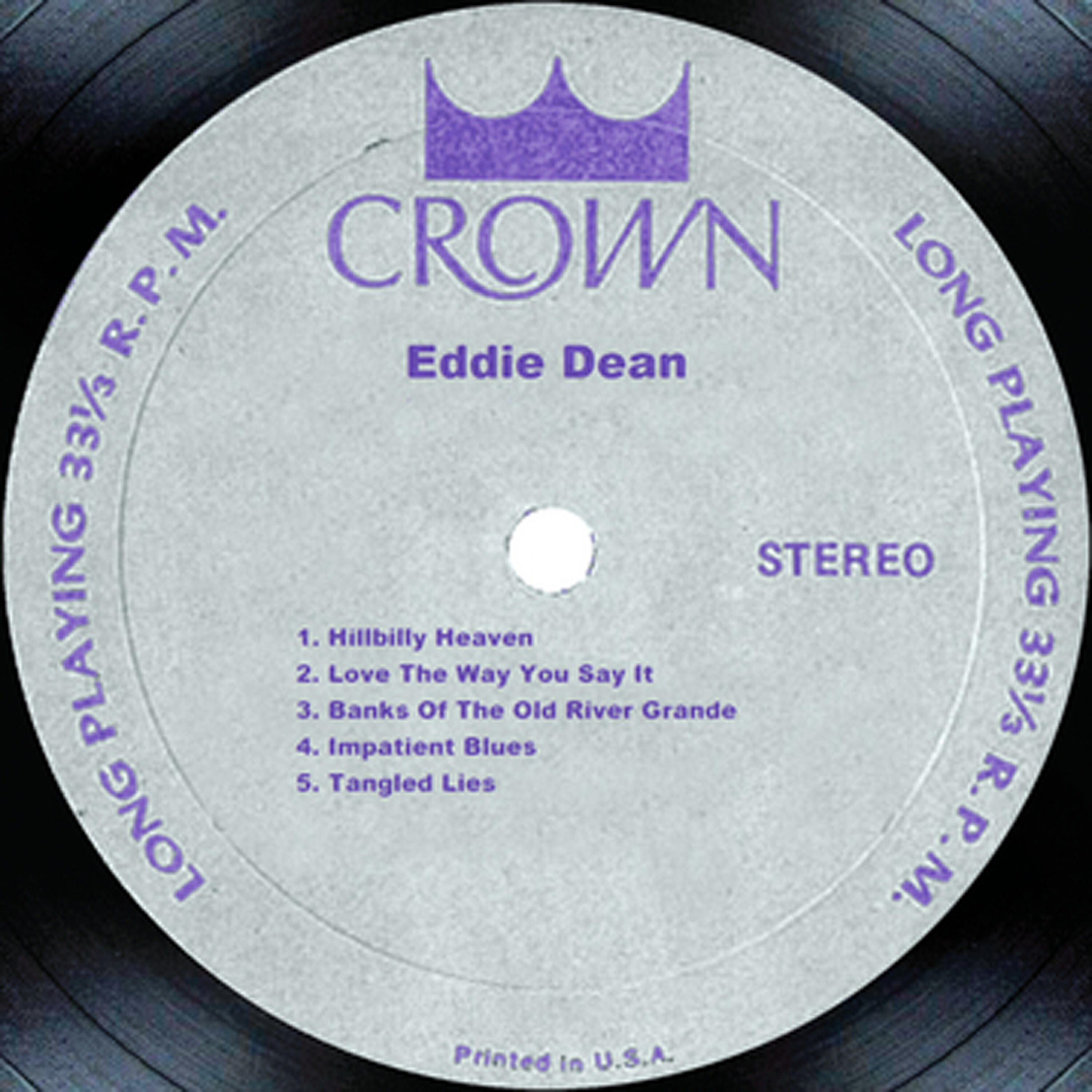 Релиз Eddie Dean