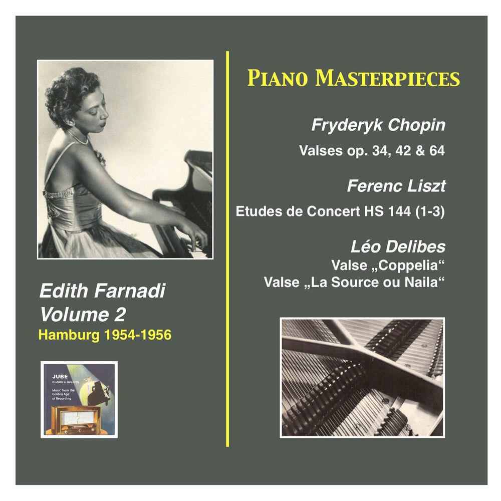 Релиз Piano Masterpieces, Edith Farnadi, Vol. 2: Chopin, Liszt & Delibes