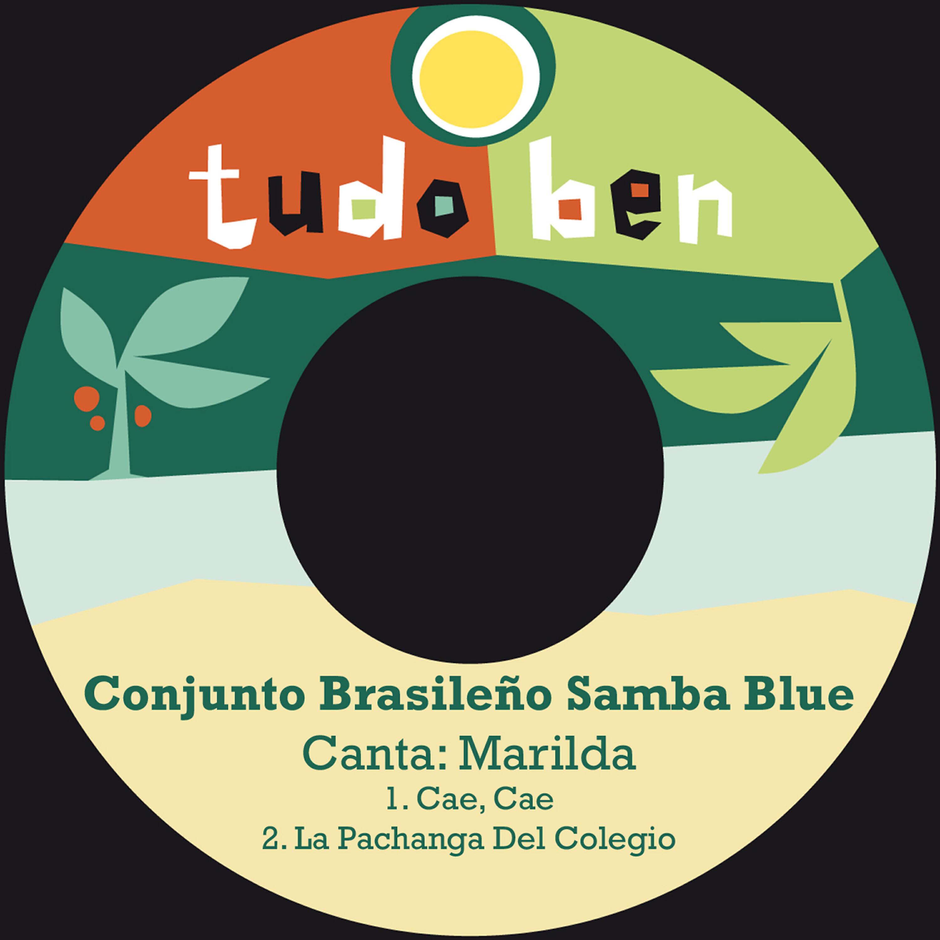 Conjunto Brasileño Samba Blue