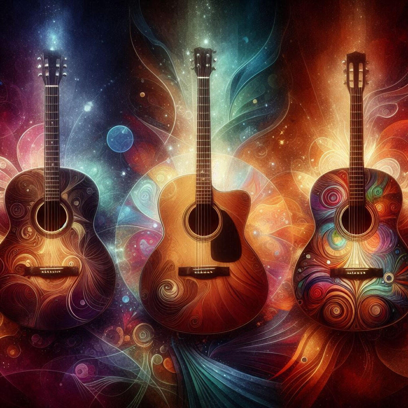 Релиз Three Guitarist