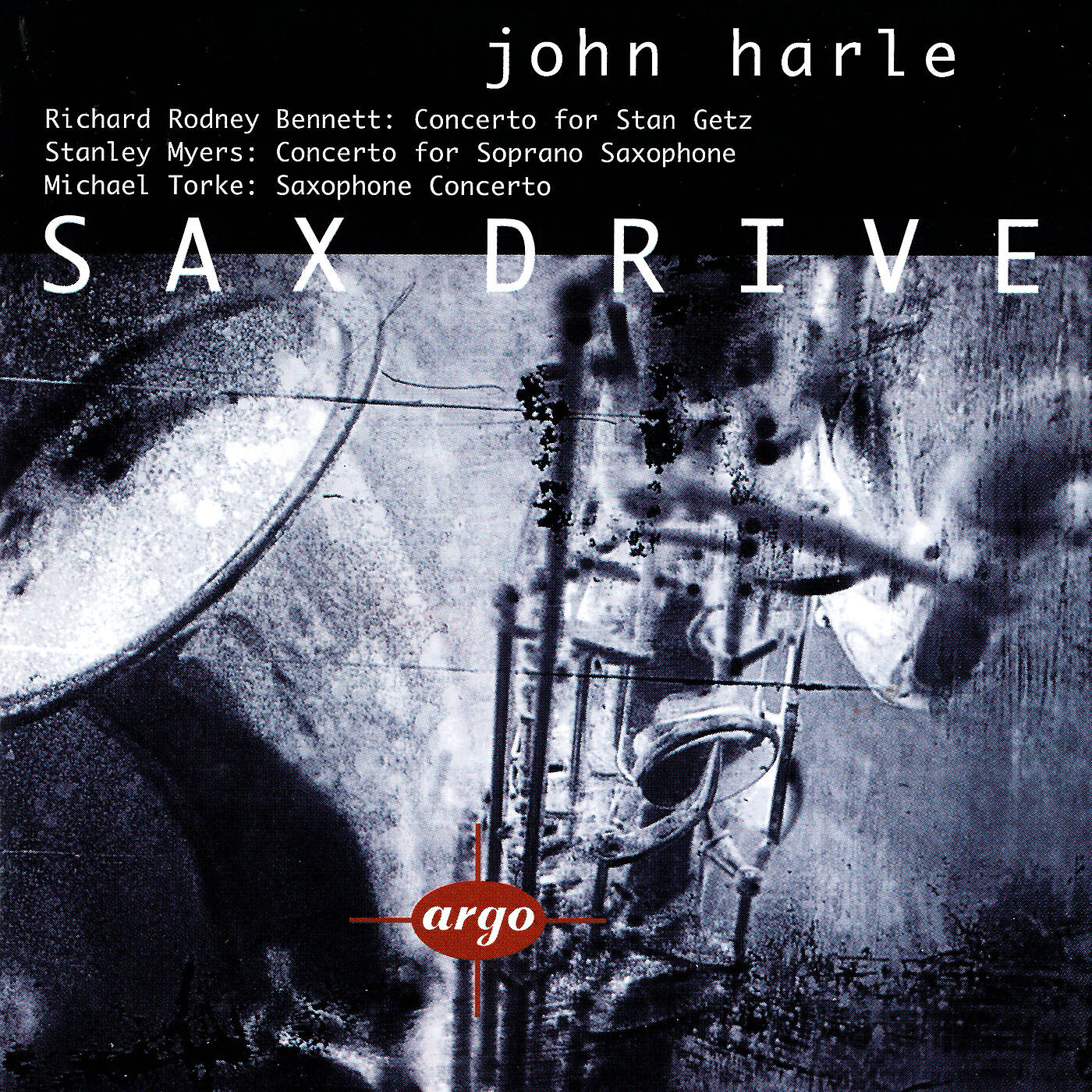 Релиз Sax Drive - Myers, Bennett & Torke: Saxophone Concertos