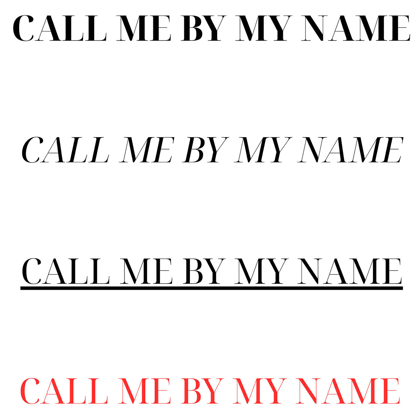 Релиз Call Me by My Name