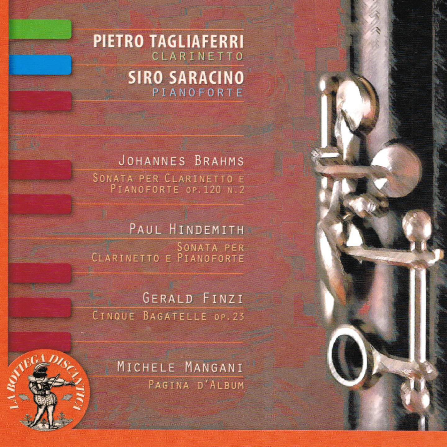 Релиз Johannes Brahms, Paul Hindemith, Gerald Finzi and Michele Mangani