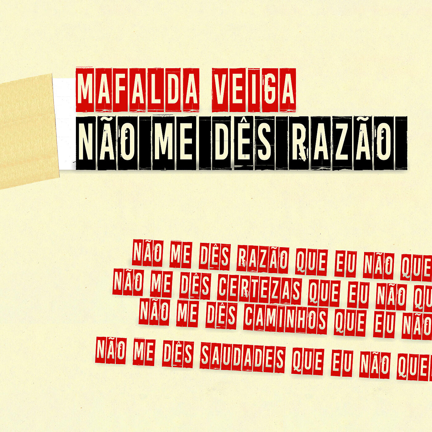 Релиз Não Me Dês Razão (Nova Mistura)