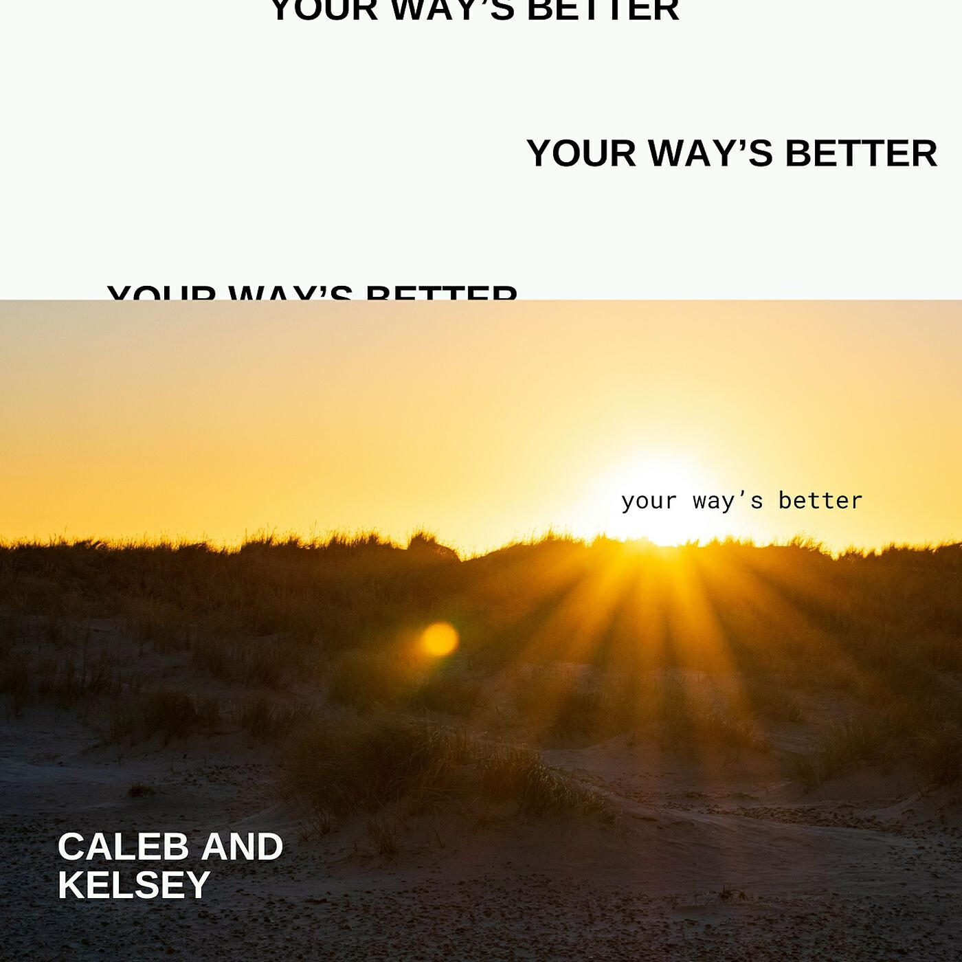 Релиз Your Way's Better