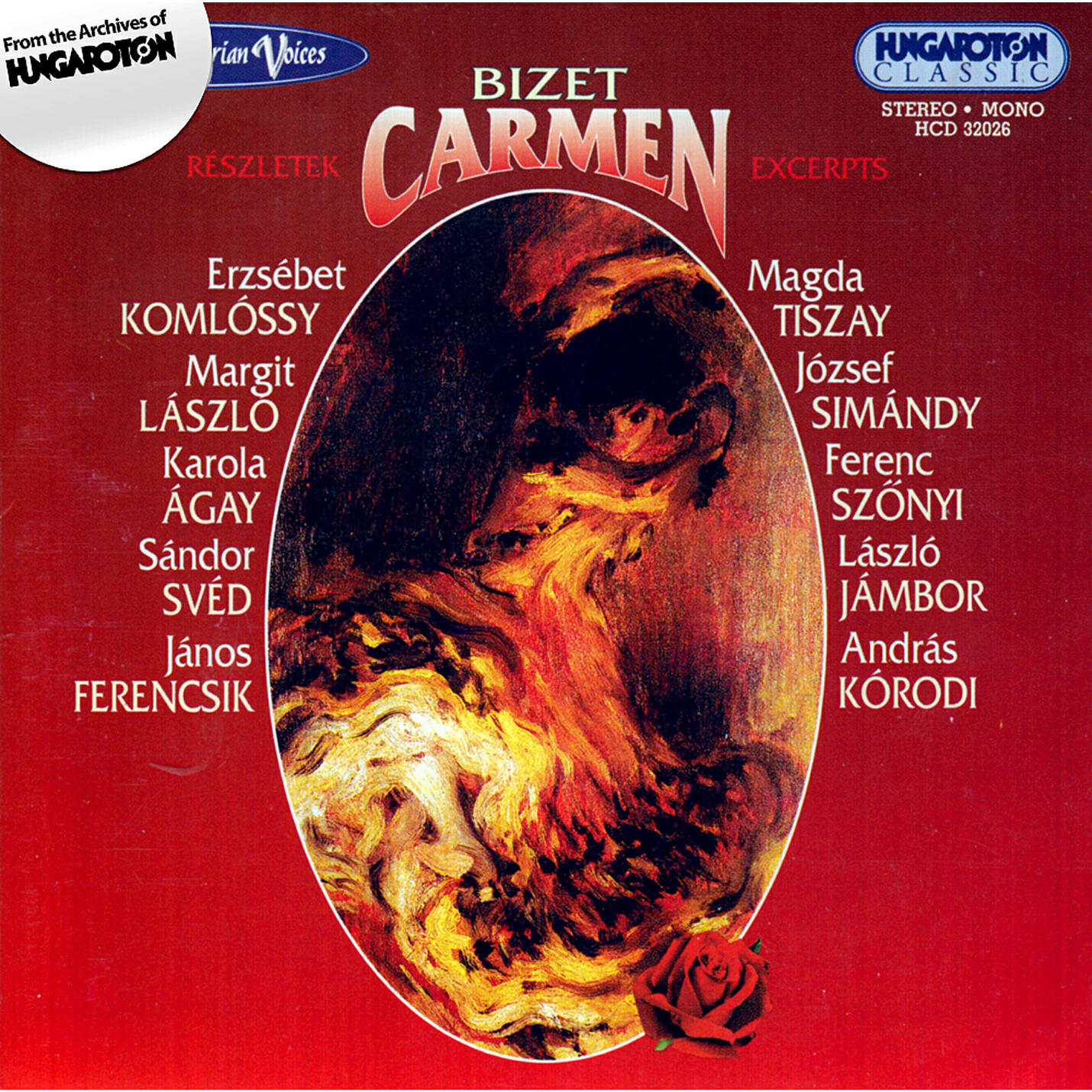Релиз Bizet: Carmen (Excerpts) (Sung in Hungarian)