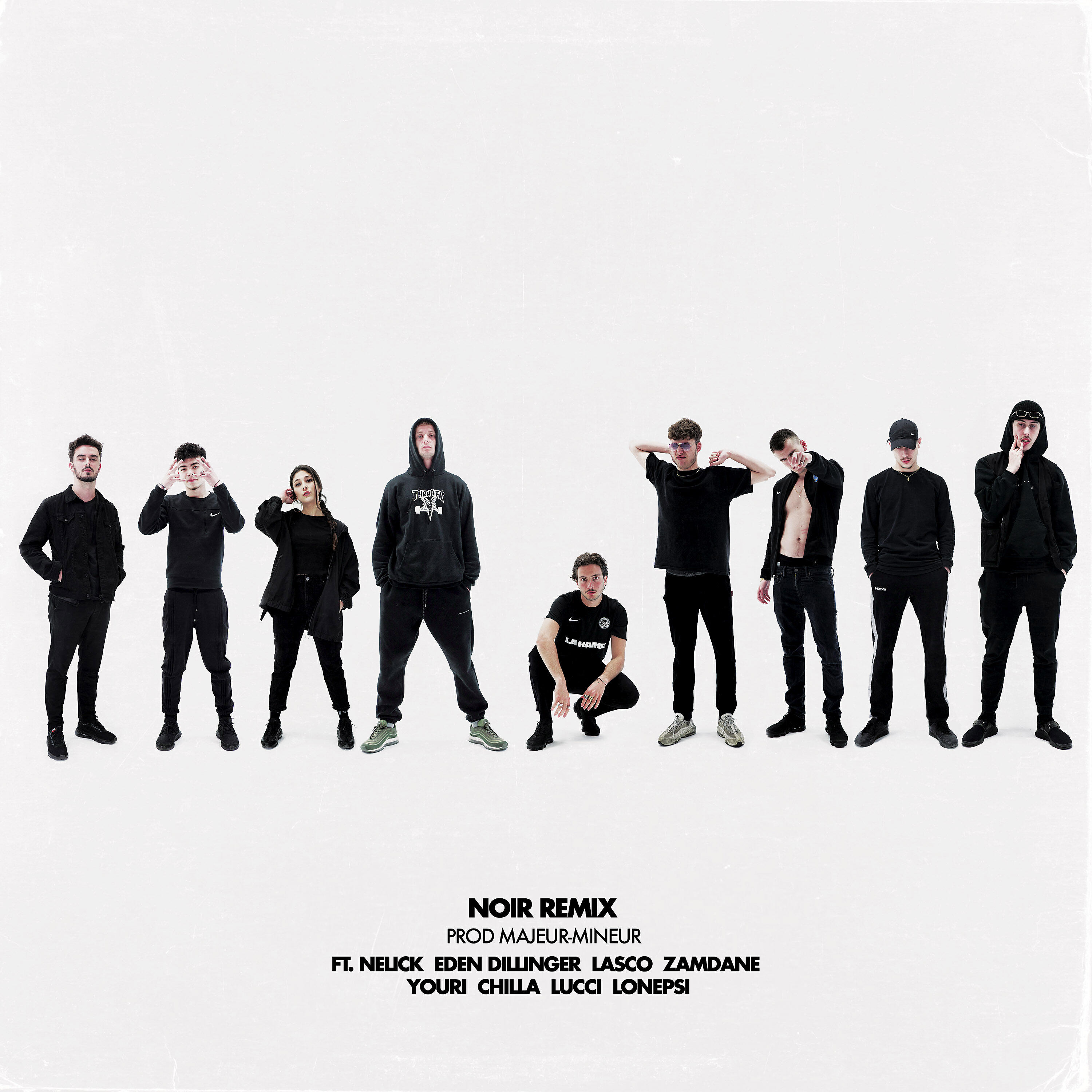 Скачать песню Nelick, Eden Dillinger, Lasgo, Zamdane, Youri, Chilla, Lucci, Lonepsi, Lord Esperanza - Noir remix бесплатно в MP3 для Android и iOS