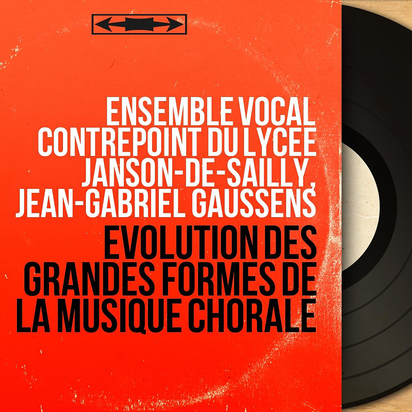 Релиз Évolution des grandes formes de la musique chorale