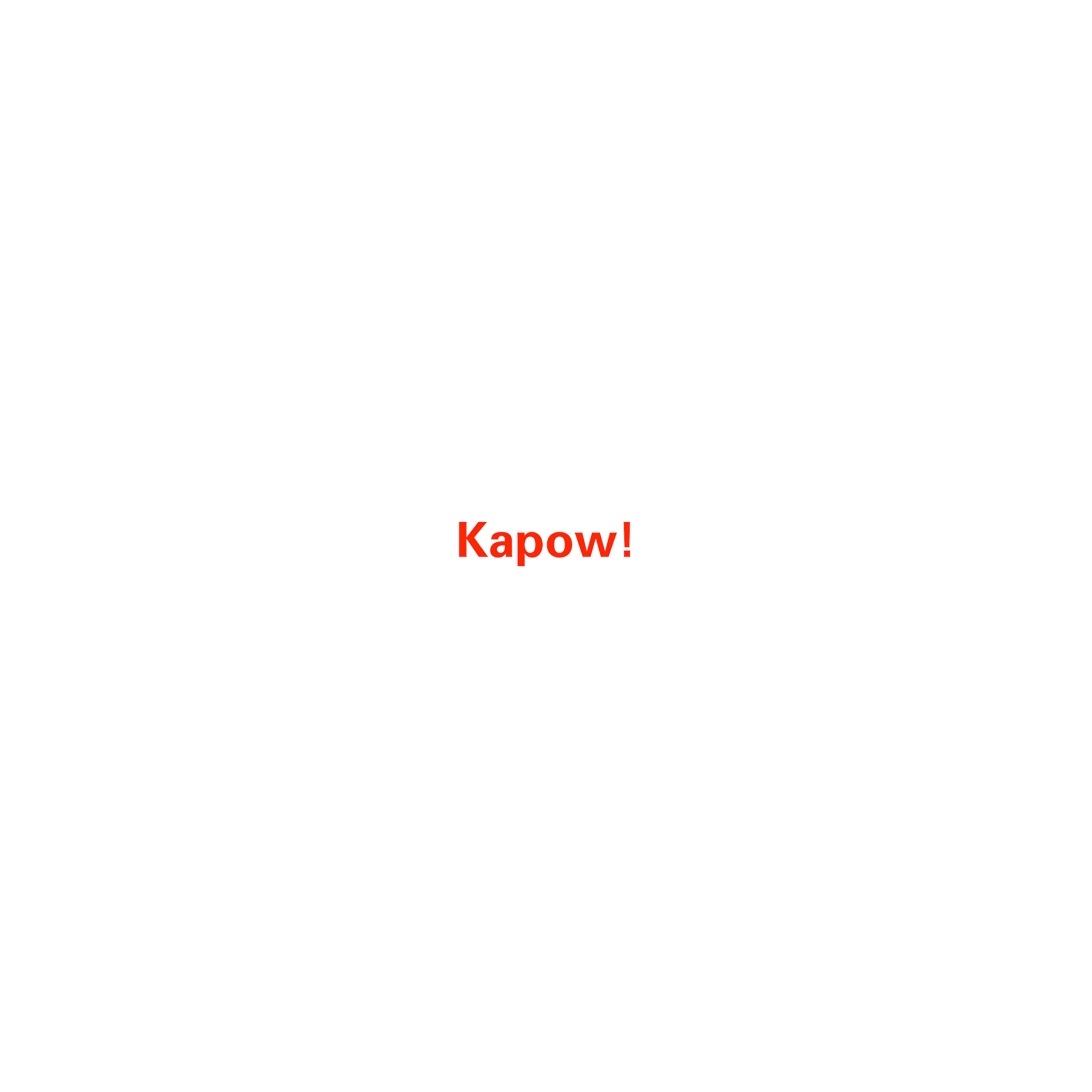 Релиз Kapow!