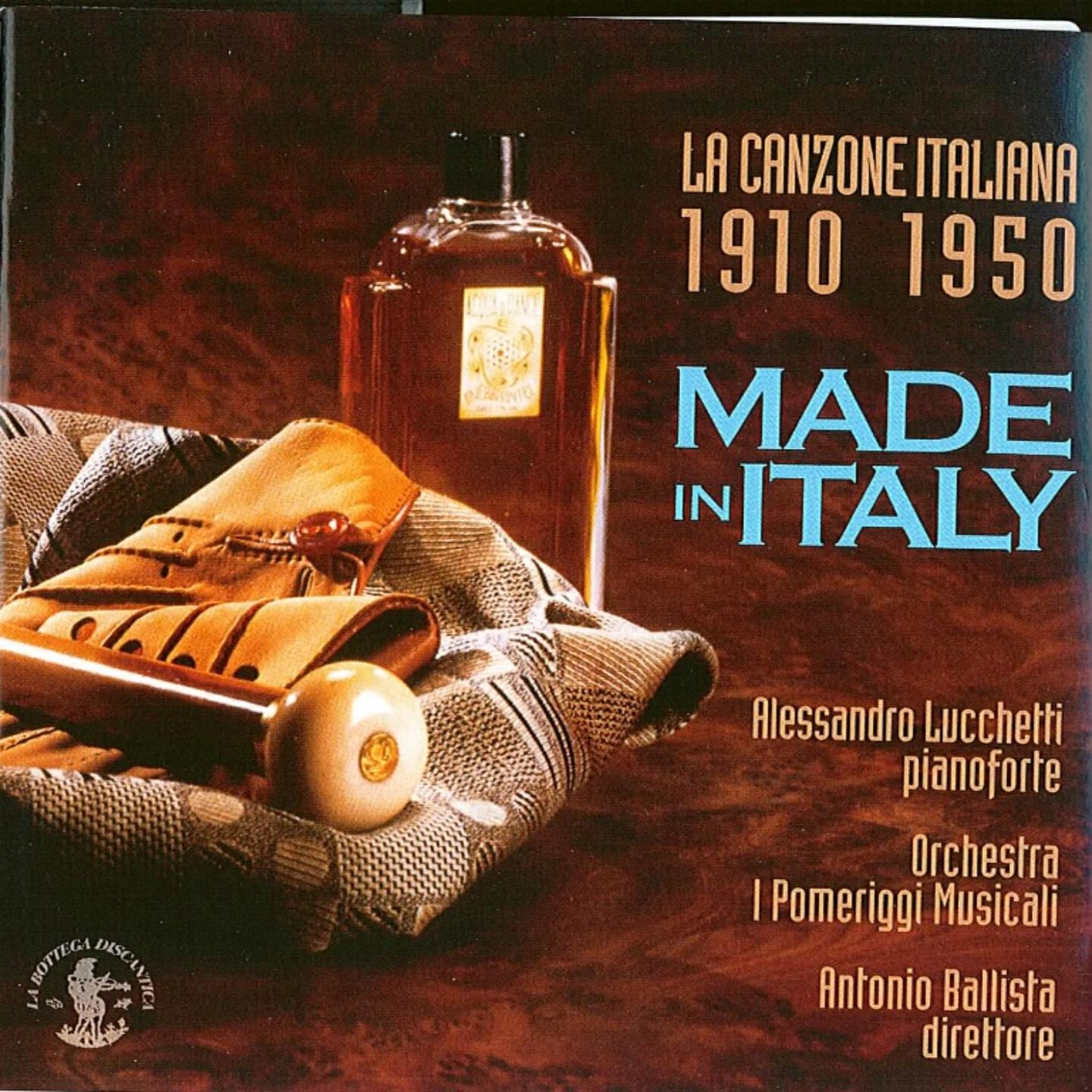 Релиз Made in Italy: La Canzone Italiana dal 1910 al 1950, pr pianoforte concertante e orchestra