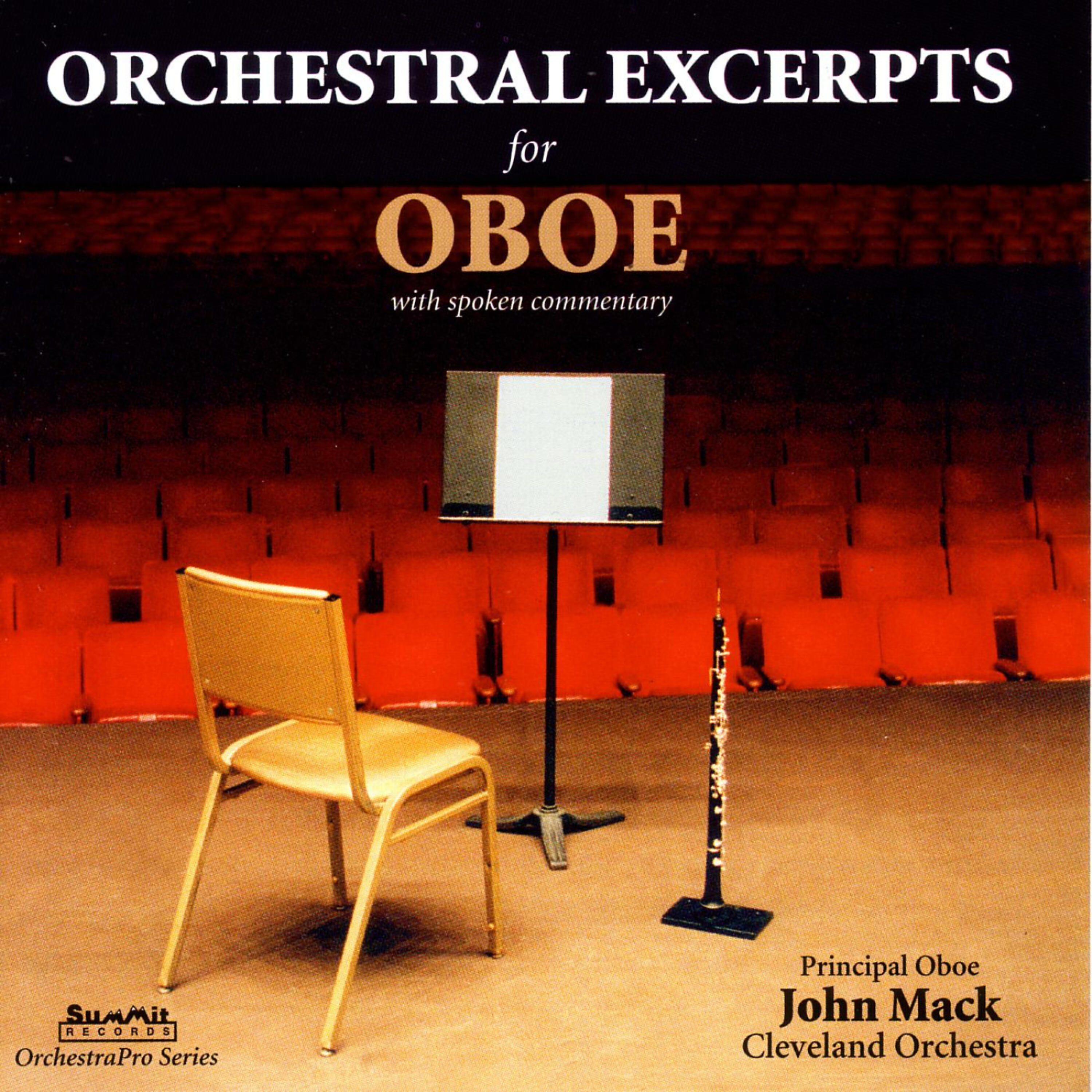 Релиз Orchestral Excerpts for Oboe