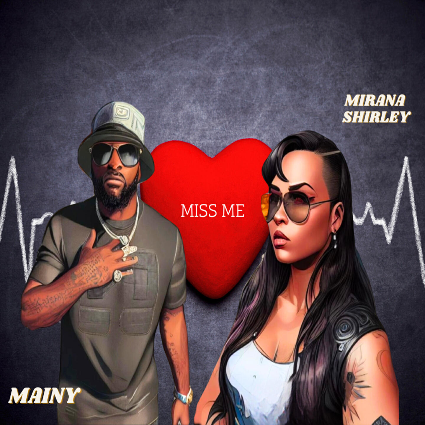 Скачать песню Mainy, Mirana Shirley - MISS ME бесплатно в MP3 для Android и iOS