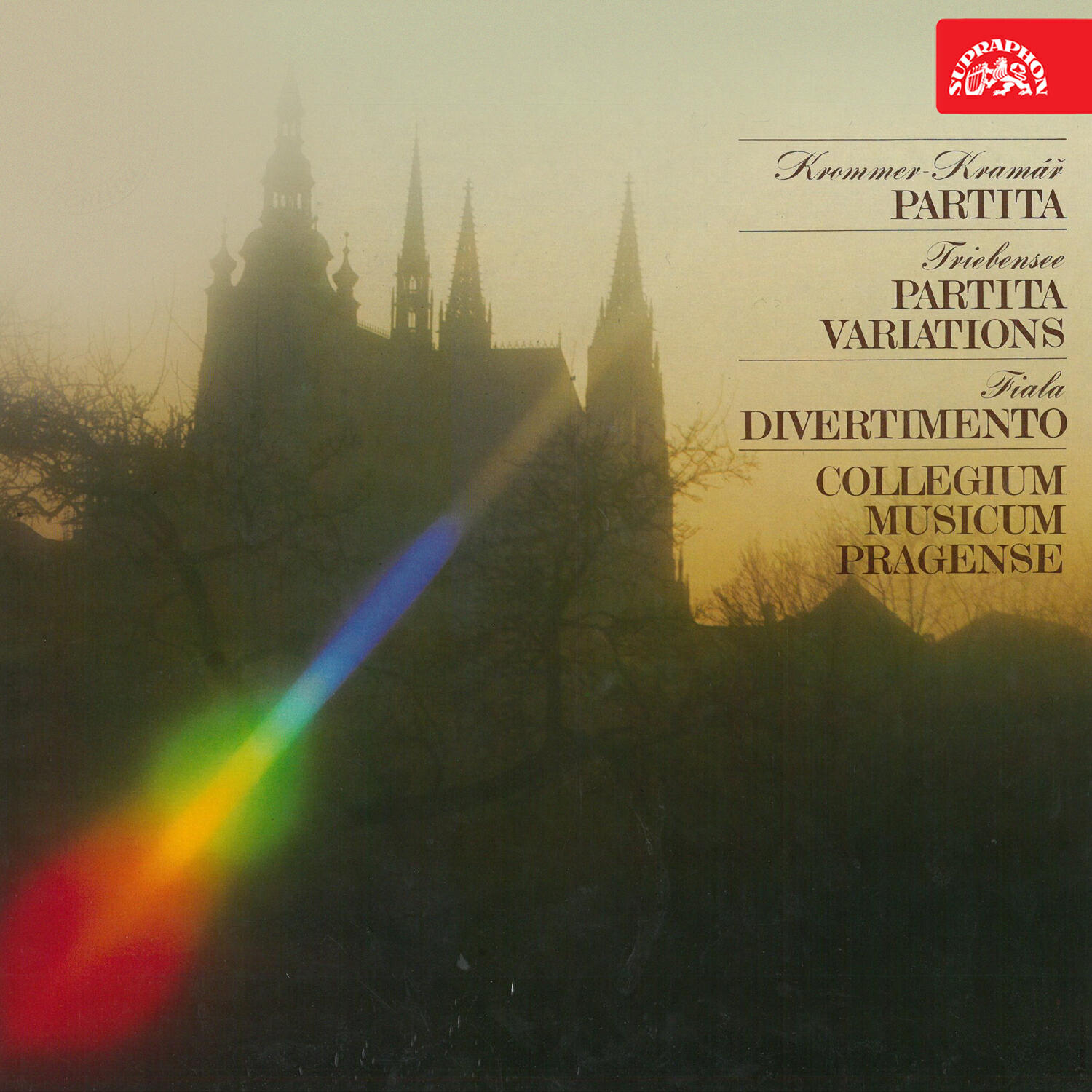 Релиз Krommer-Kramář: Partita - Triebensee: Partita, Variations - Fiala: Divertimento