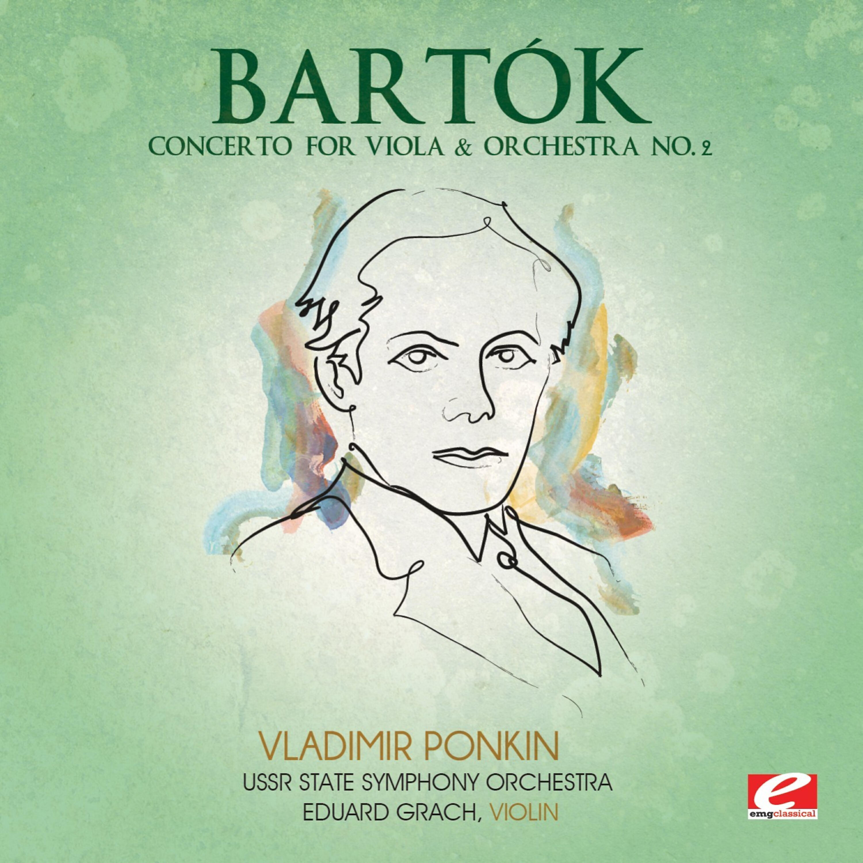Релиз Bartók: Concerto for Violin & Orchestra No. 2 (Digitally Remastered)