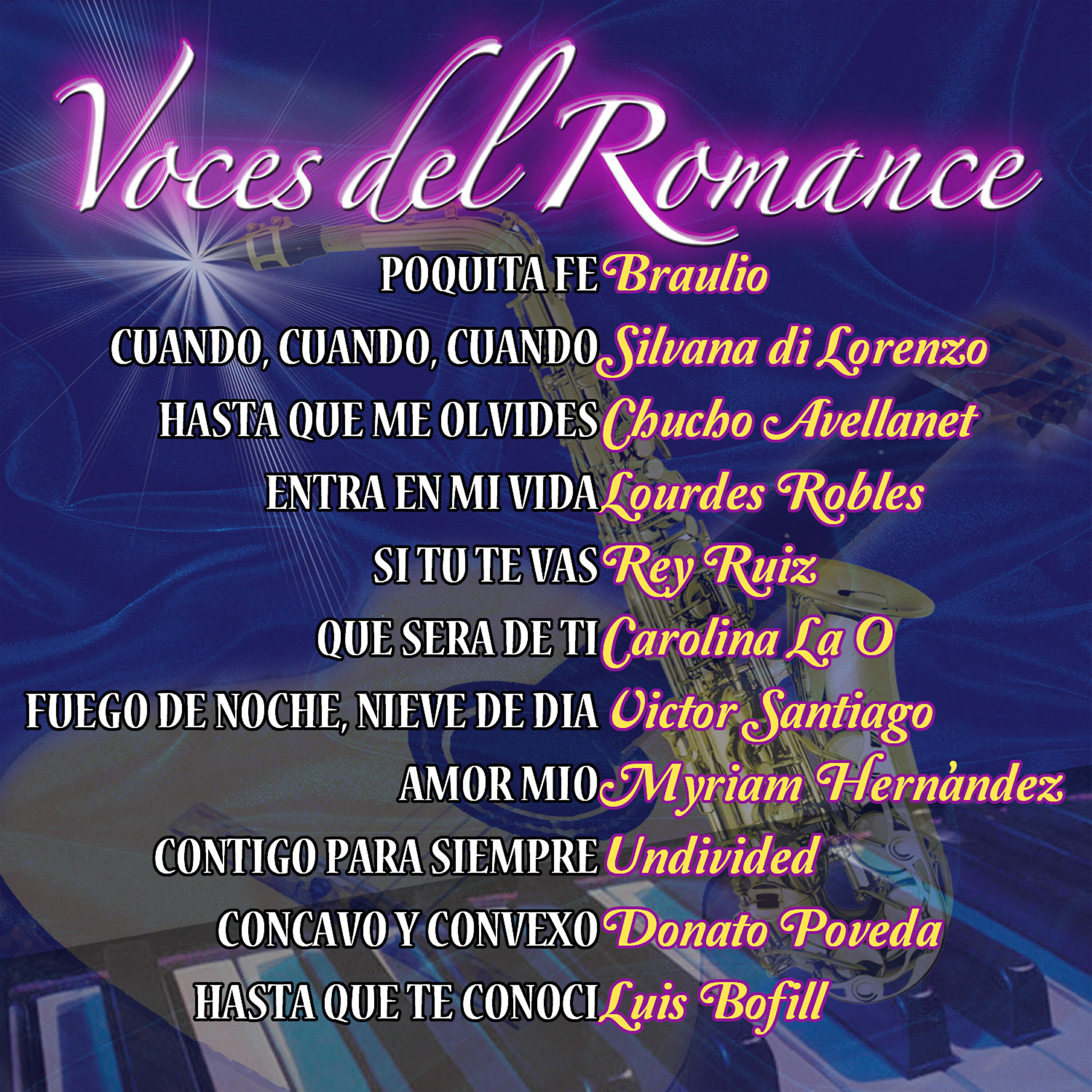Релиз Voces del Romance