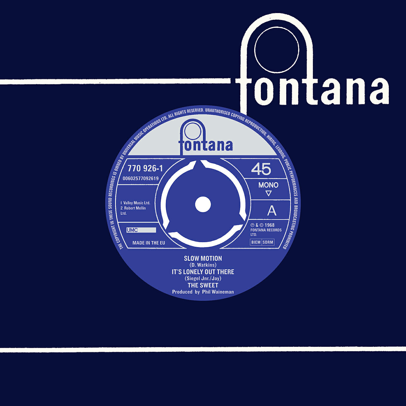 Релиз Slow Motion / It’s Lonely Out There