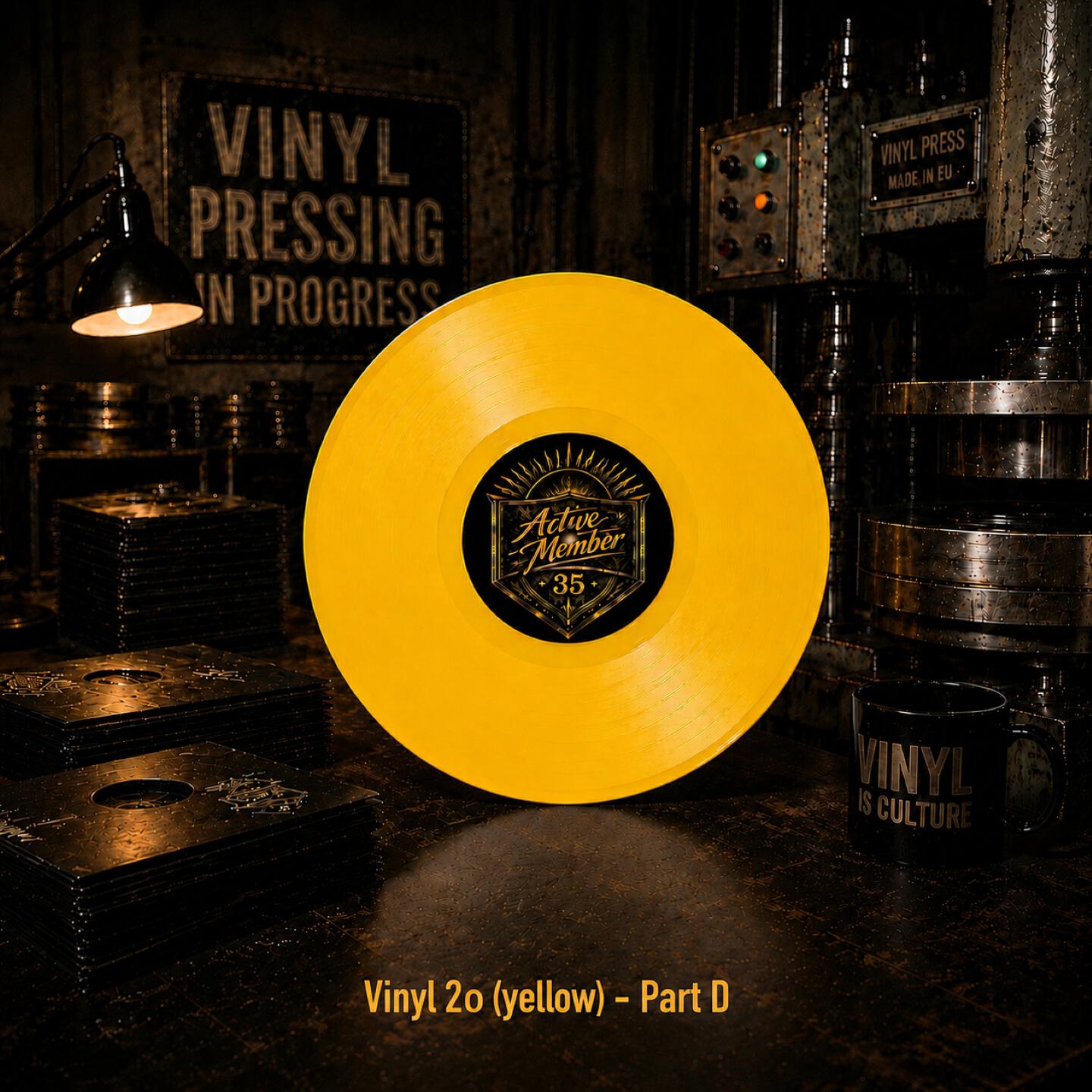 Релиз Vinyl 2o (Yellow) - Part D