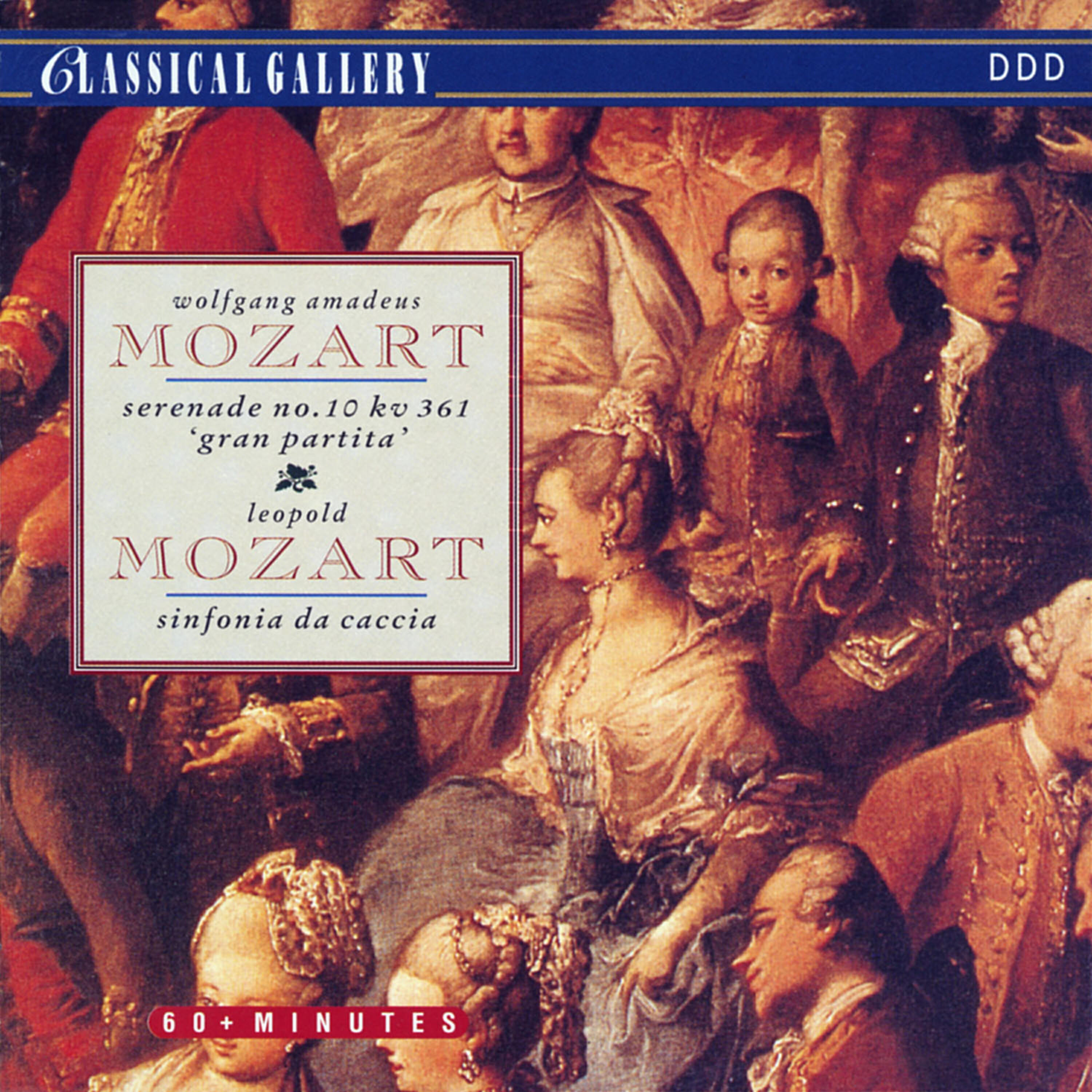 Релиз W.A. Mozart: Serenade No. 10 - L. Mozart: Sinfonia da Caccia