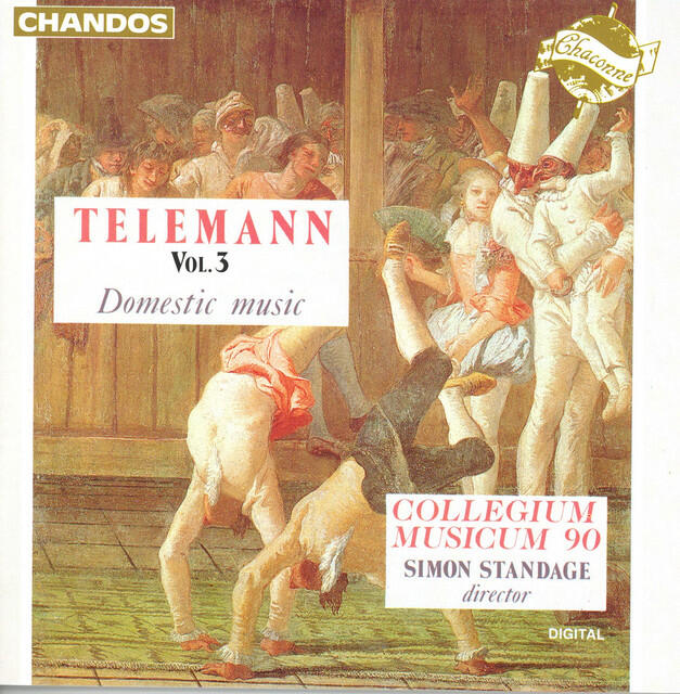 Релиз Telemann: Domestic Music, Vol. 3