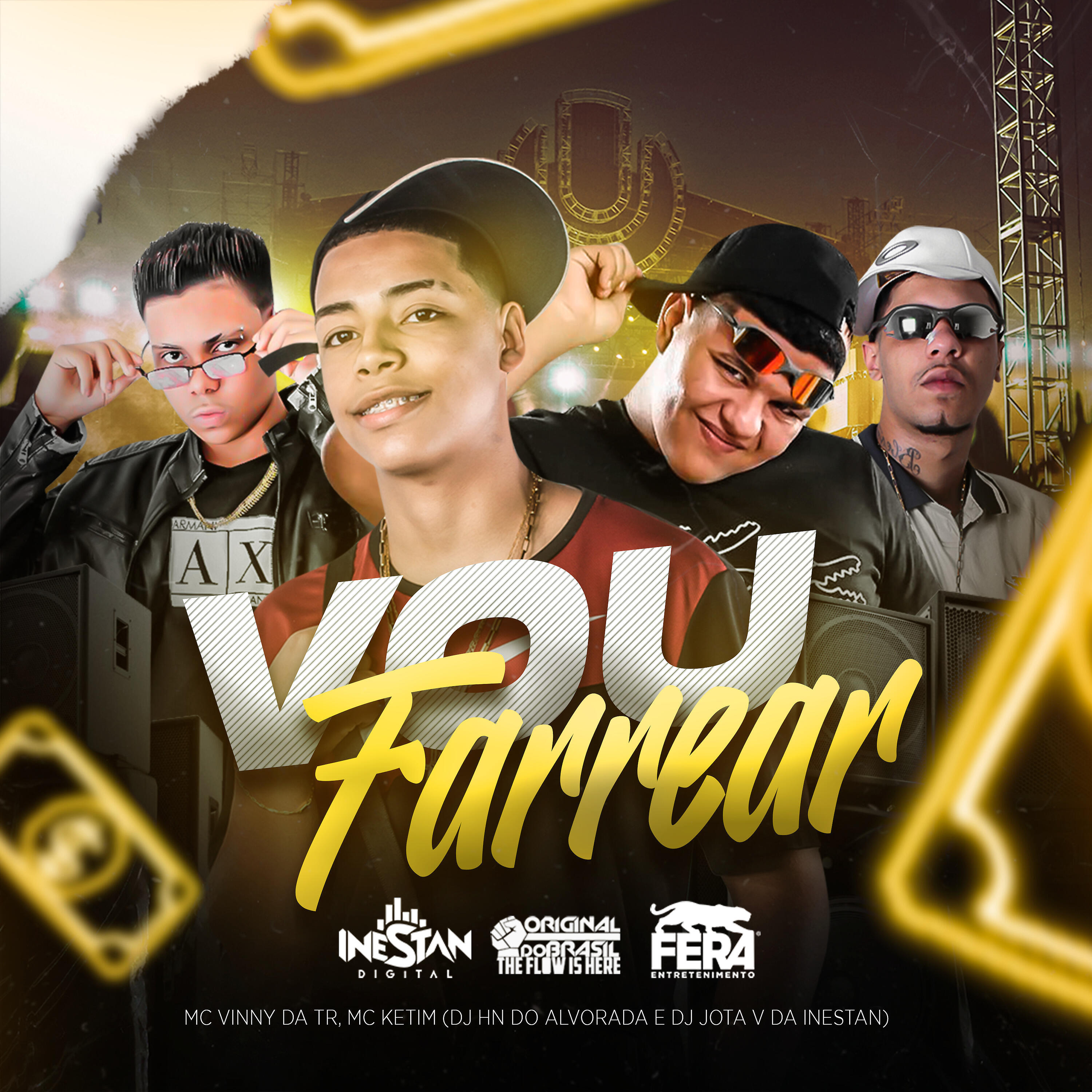 Скачать песню Dj Jota v Da Inestan, dj hn do alvorada, Mc Vinny da TR, MC Ketim - Vou Farrear бесплатно в MP3 для Android и iOS
