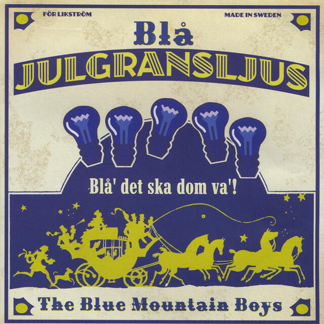 Релиз Blå Julgransljus