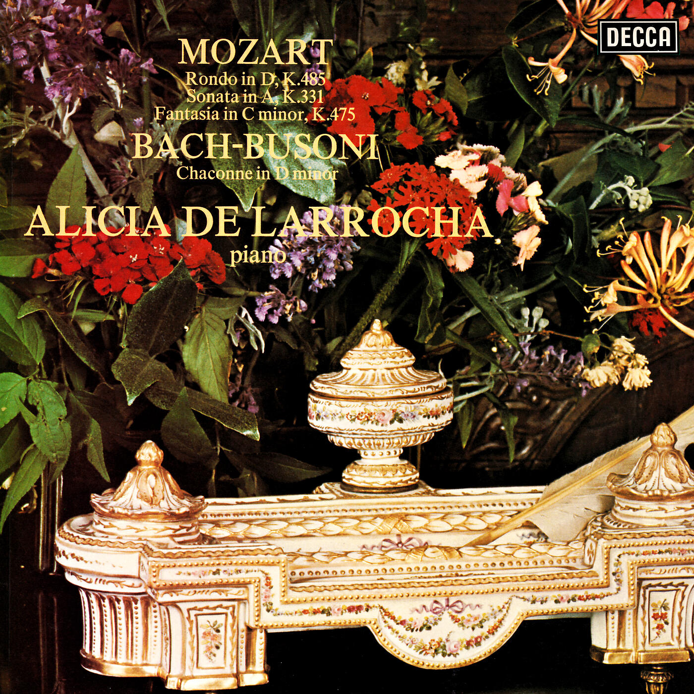 Релиз Mozart: Piano Sonata No. 11; Rondo in D Major; Fantasia in C Minor / Bach-Busoni: Chaconne