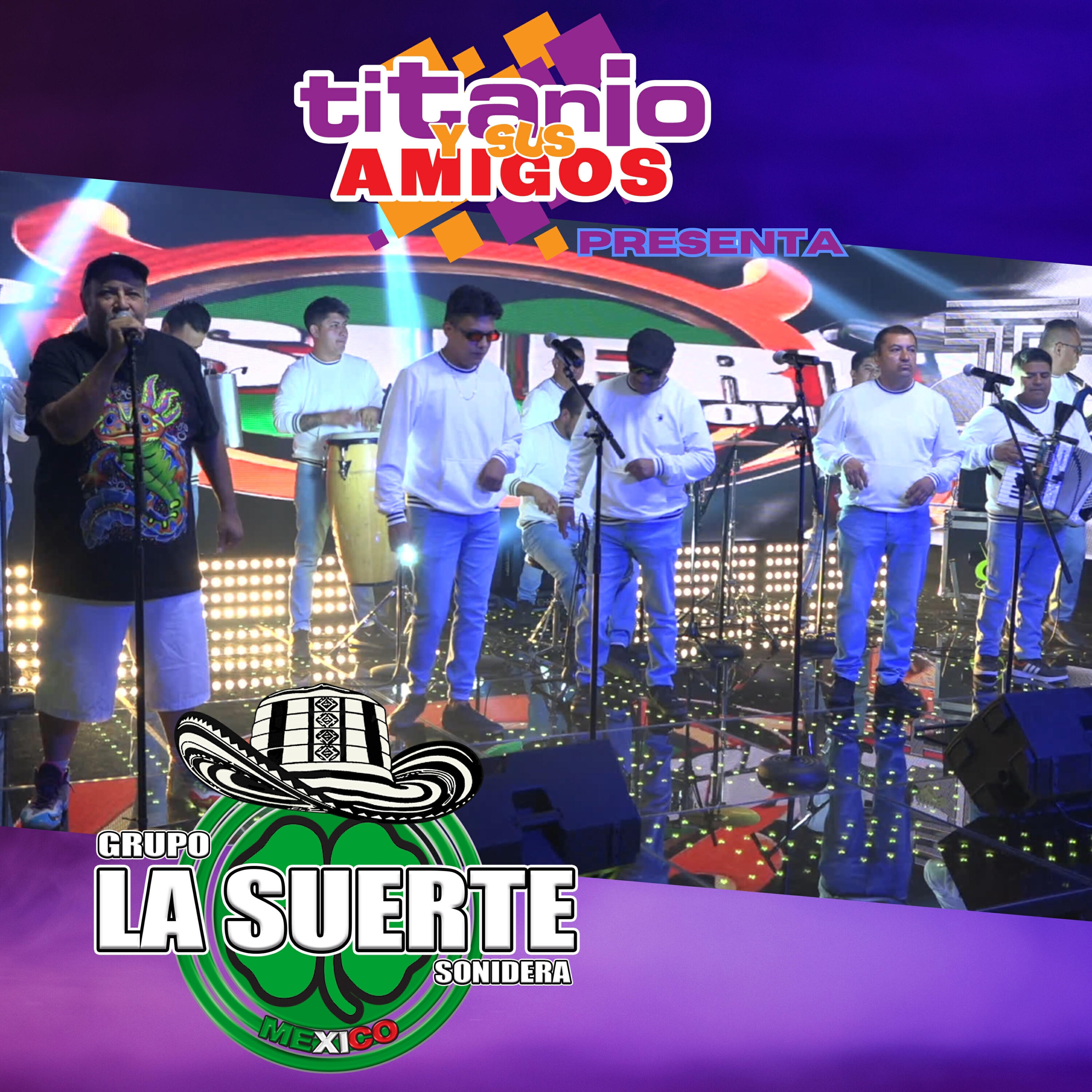 Релиз Titanio y Sus Amigos Presenta a La Suerte Sonidera