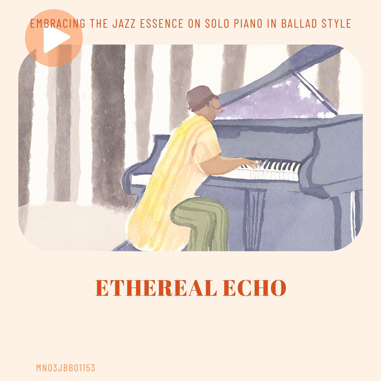 Релиз Ethereal Echo: Embracing the Jazz Essence on Solo Piano in Ballad Style