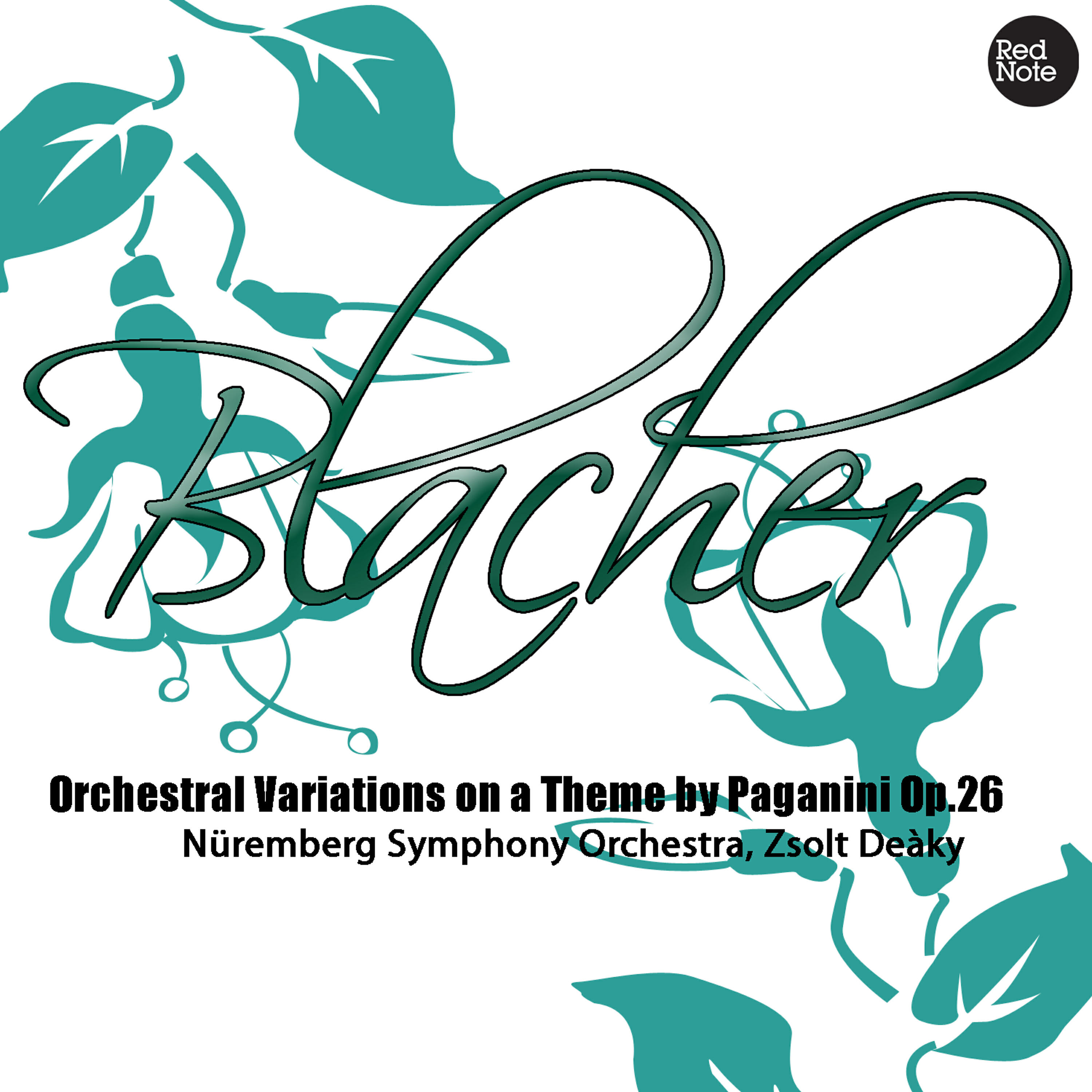 Релиз Blacher: Orchestral Variations on a Theme by Paganini Op.26