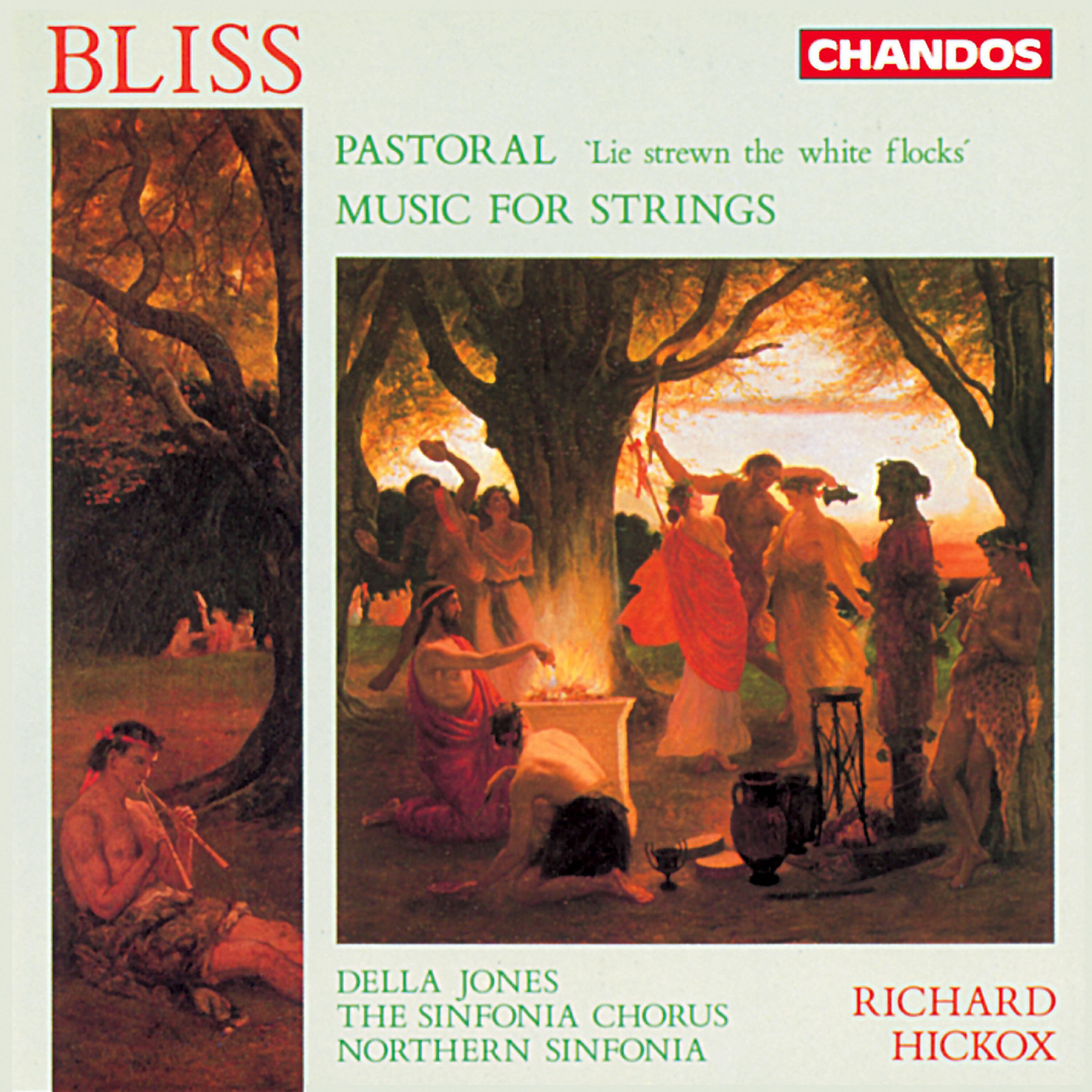 Релиз Bliss: Music for Strings & Pastoral "Lie strewn the white flocks"