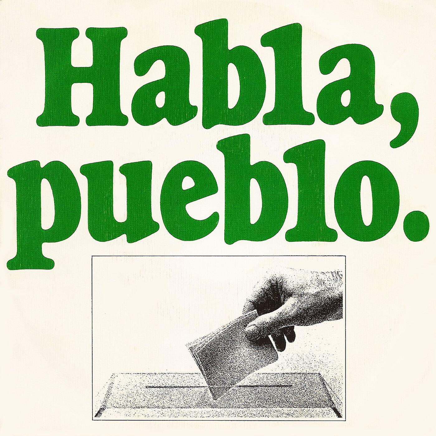 Релиз Habla, pueblo