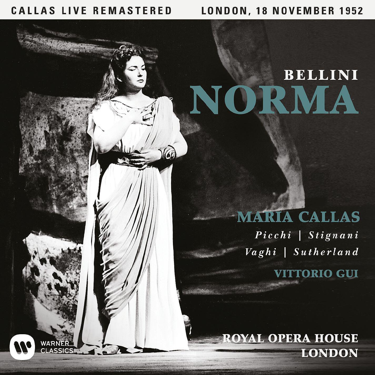 Релиз Bellini: Norma (1952 - London) - Callas Live Remastered
