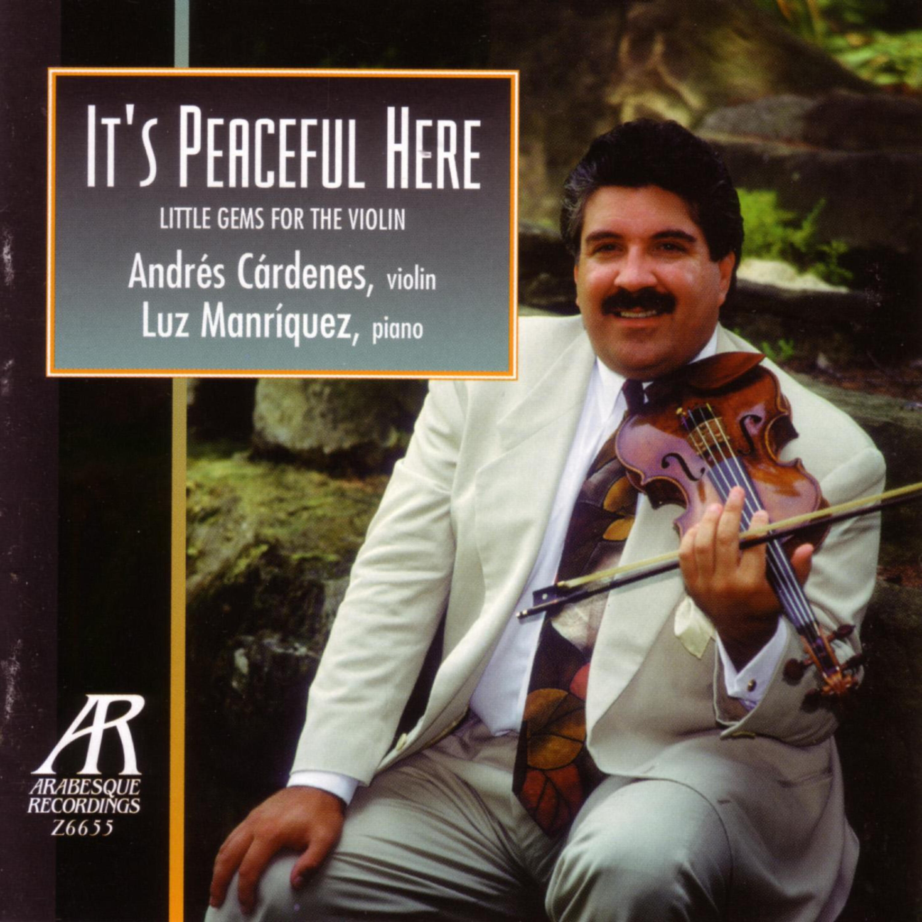 Релиз It's Peaceful Here - Little Gems For The Violin