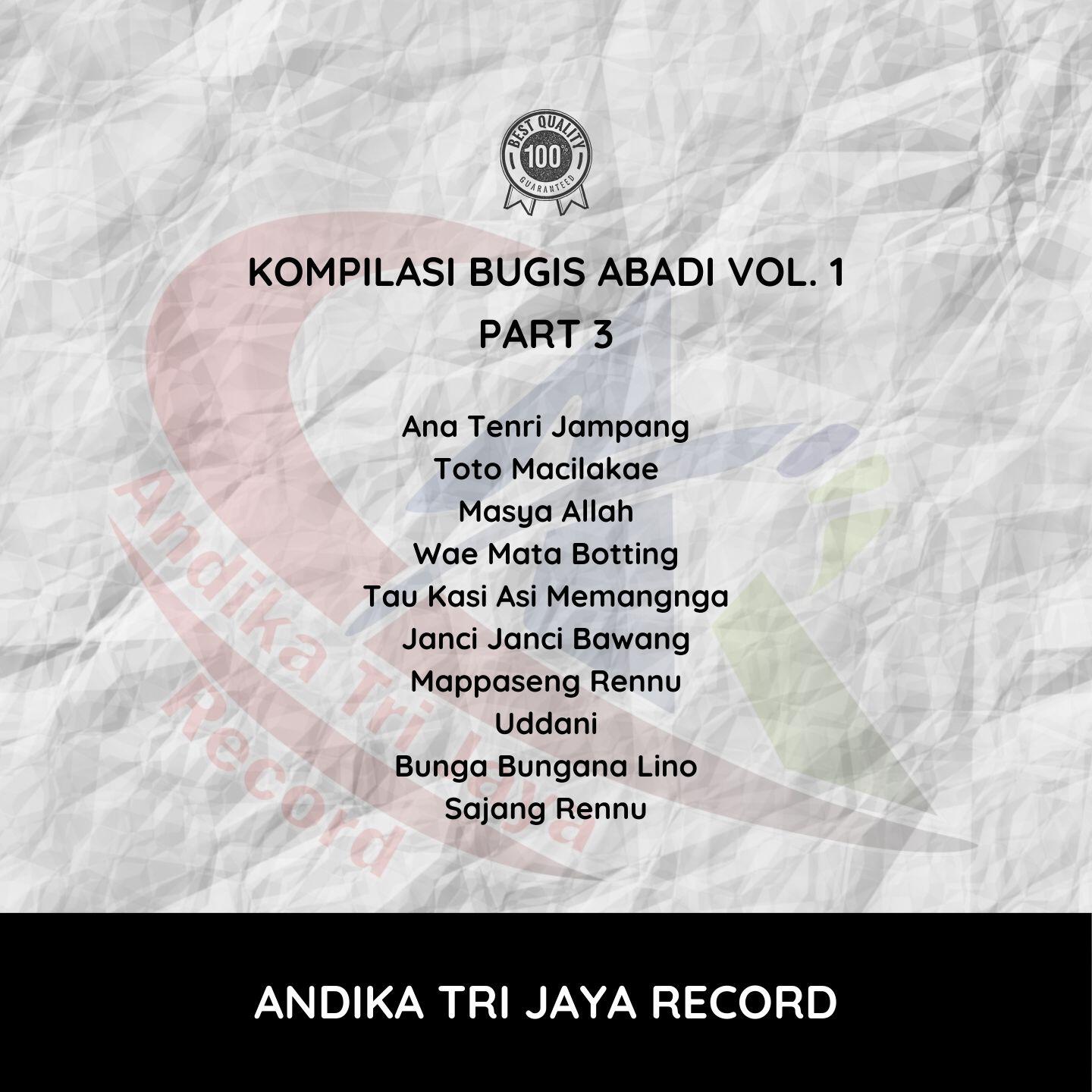 Релиз Kompilasi Bugis Abadi Vol. 2 (Part 3)