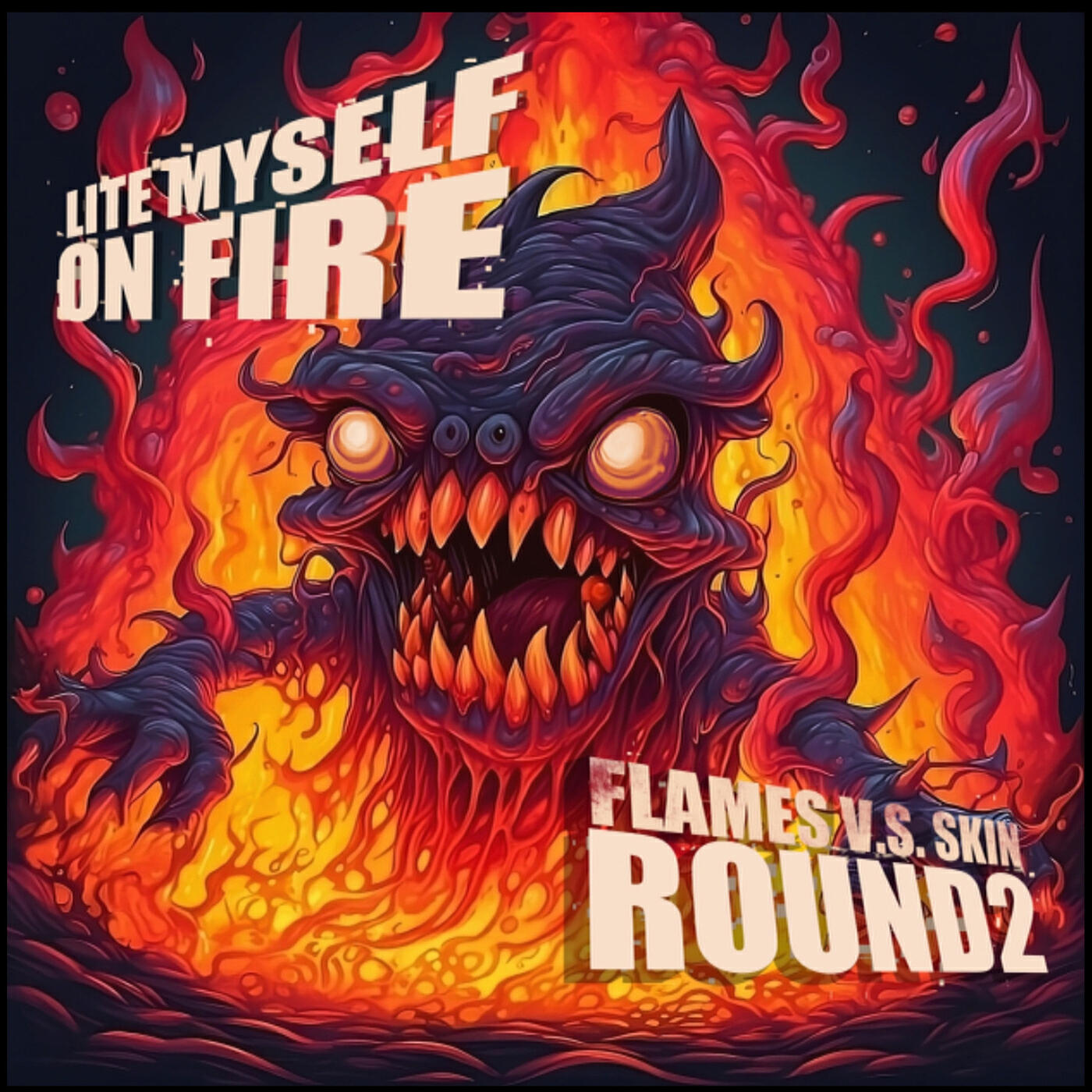 Постер альбома Flames V.S. Skin (Round 2)
