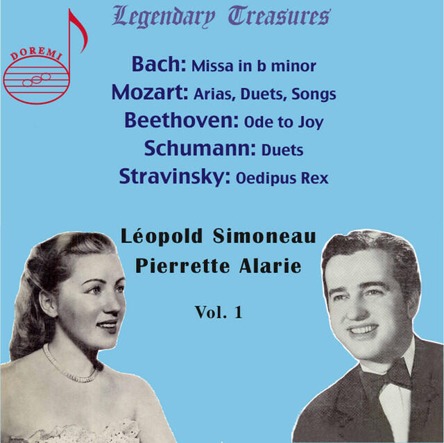Релиз Léopold Simoneau & Pierrette Alarie, Vol. 1