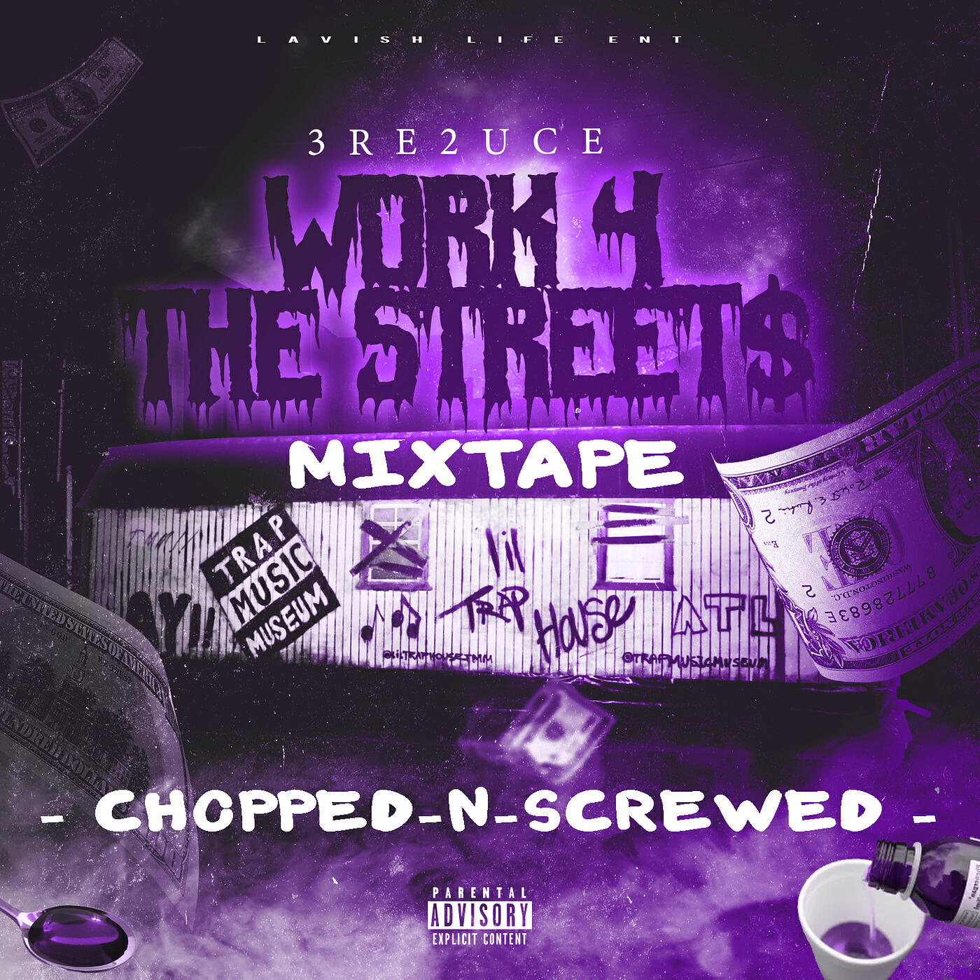 Релиз Work for the Streets Mixtape ( Chopped and Screwed)