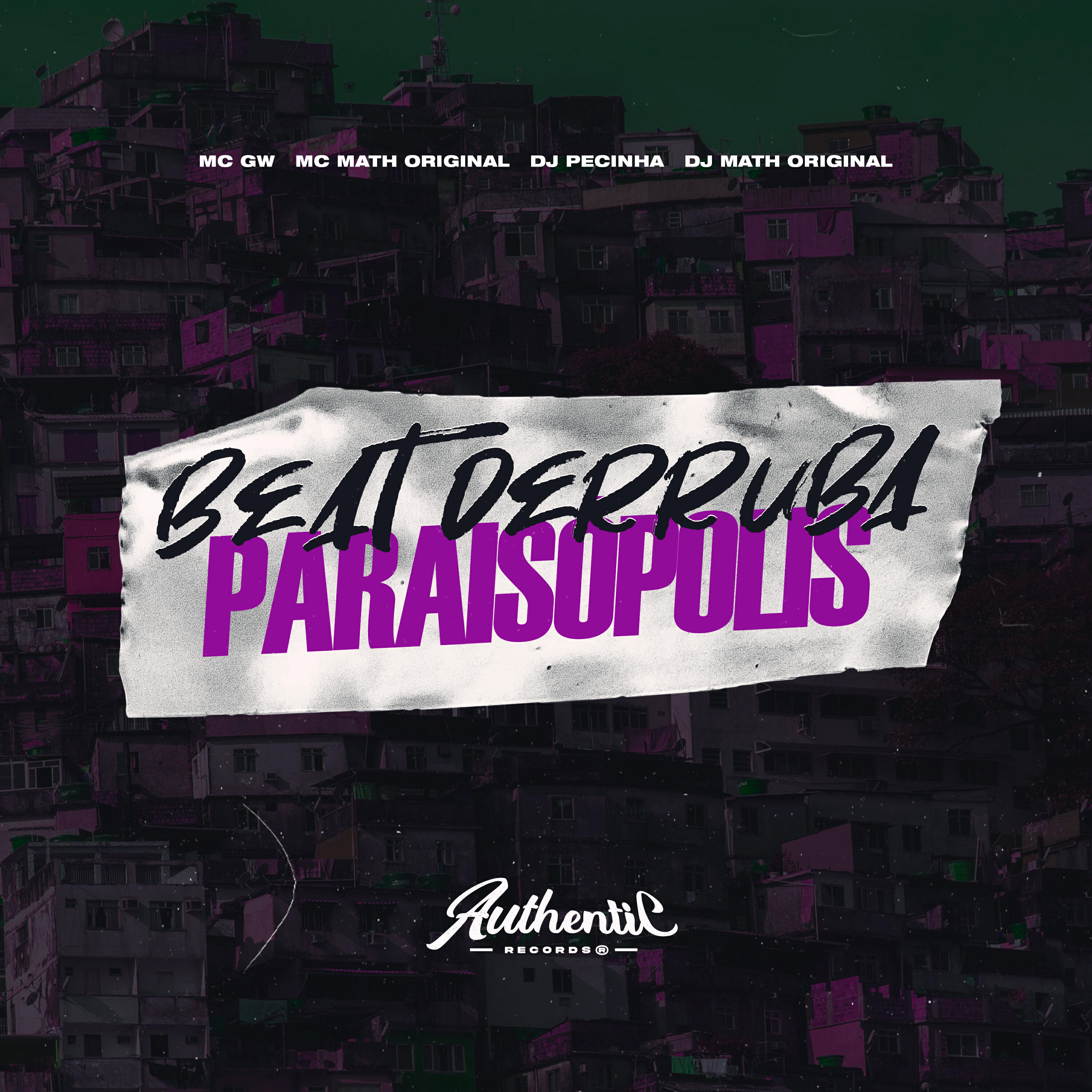Релиз Beat Derruba Paraisópolis