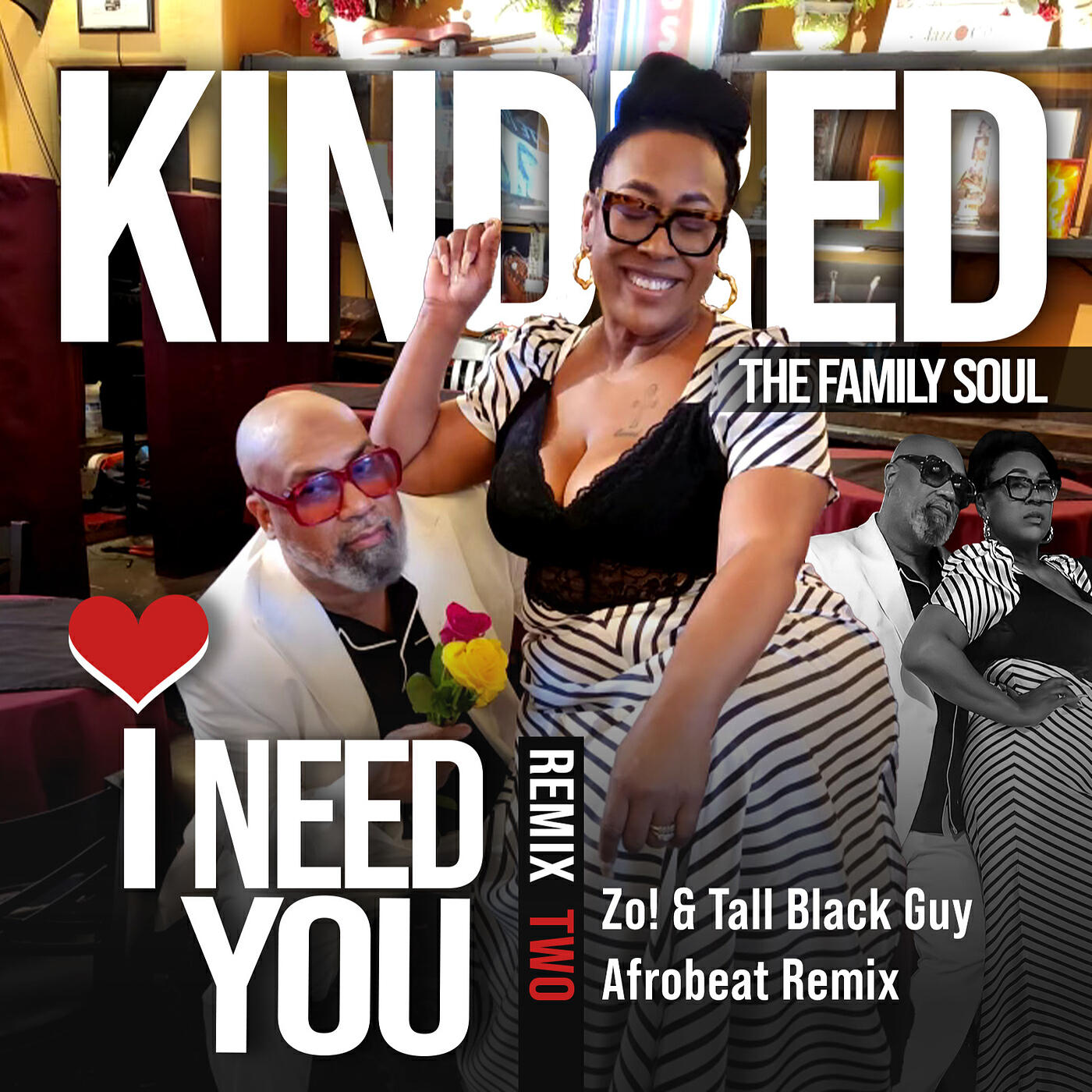 Постер альбома I Need You (Zo! & Tall Black Guy Afrobeat Remix)