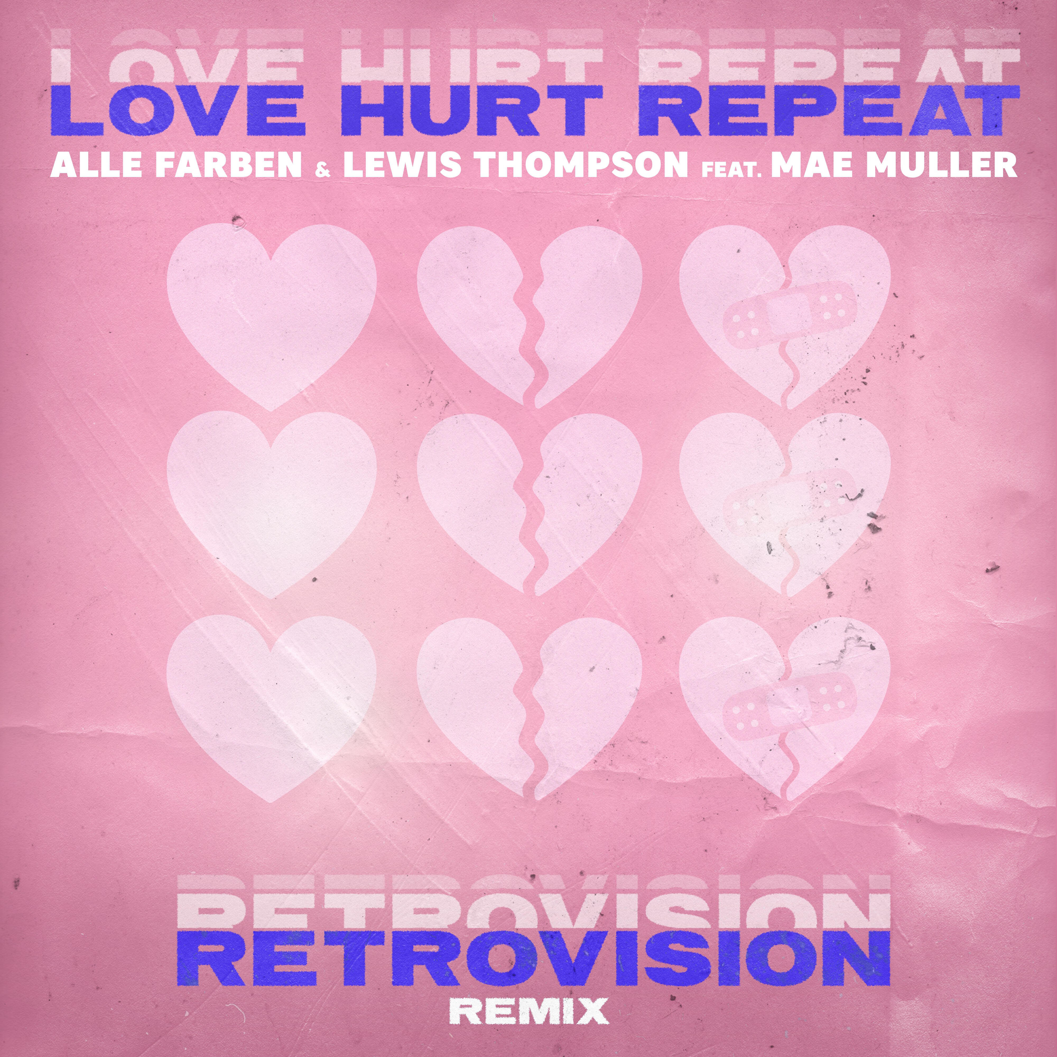Релиз Love Hurt Repeat (feat. Mae Muller) [RetroVision Extended Remix]